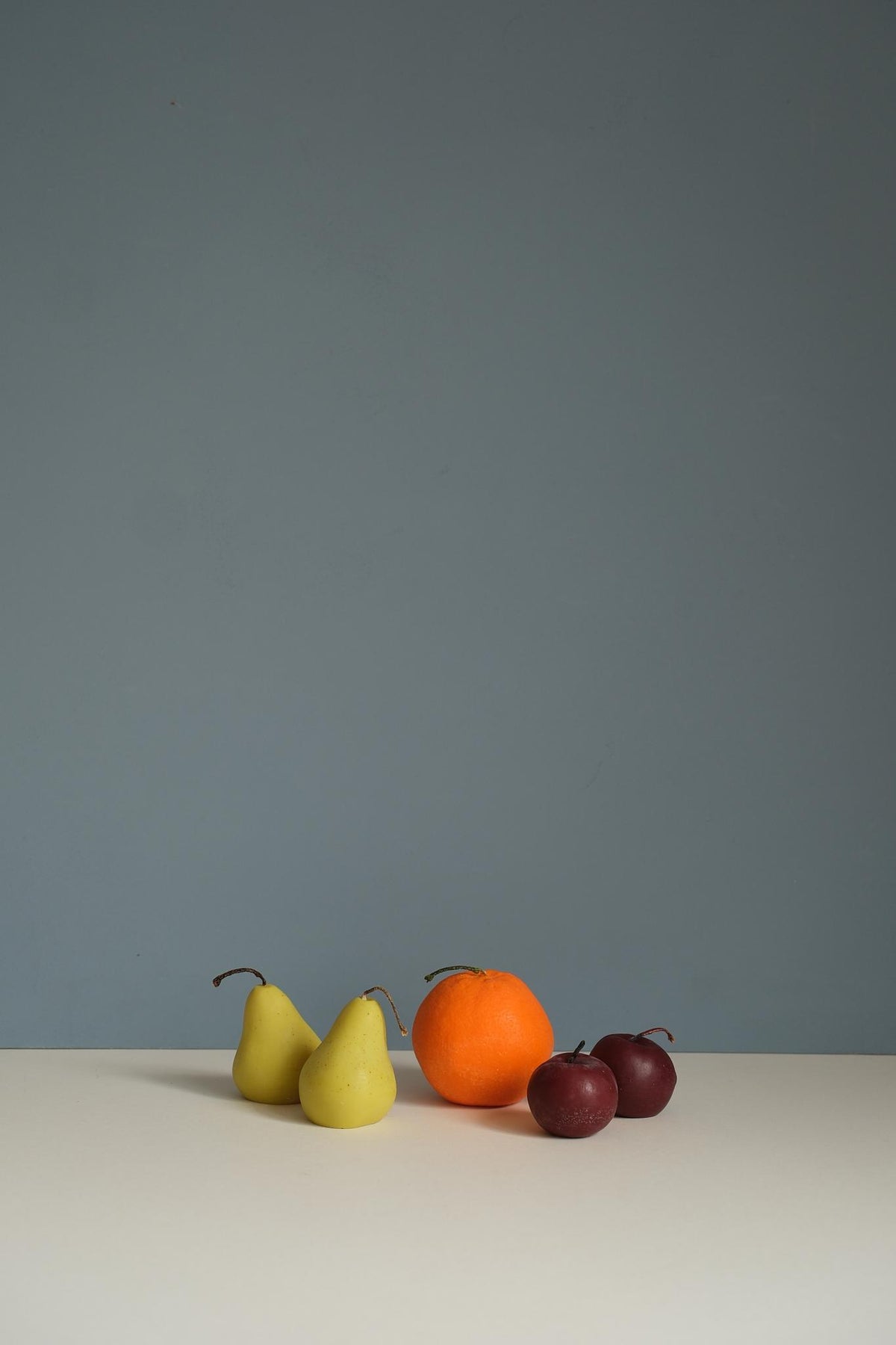 Hand-Painted Plum Candle