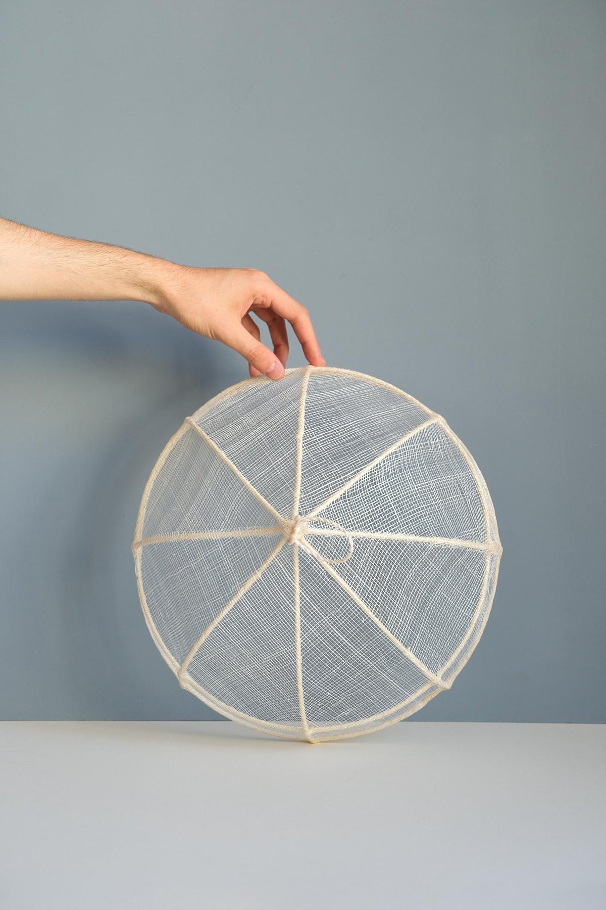 Large Round Abaca Food Cover