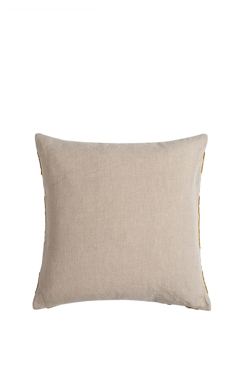 Mustard Velvet Cushion