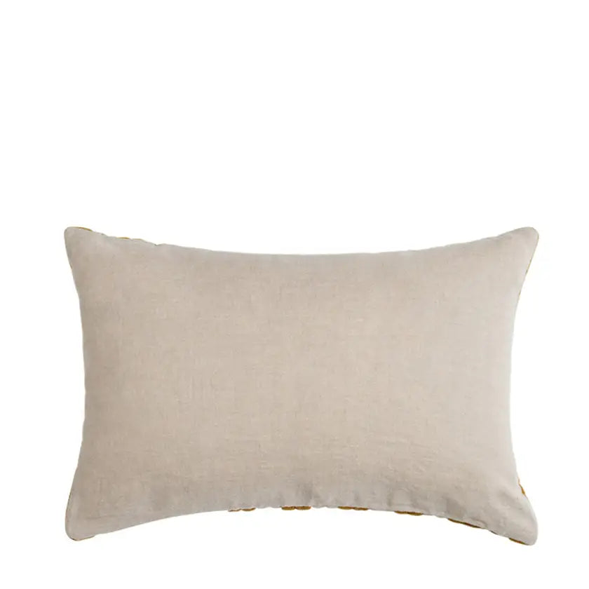Mustard Velvet Cushion