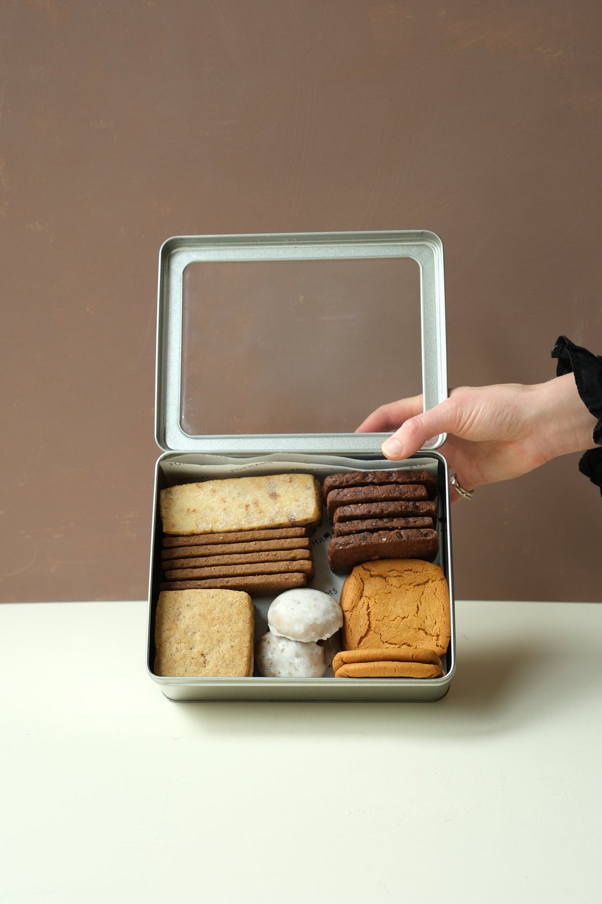 Pophams Biscuit Tin
