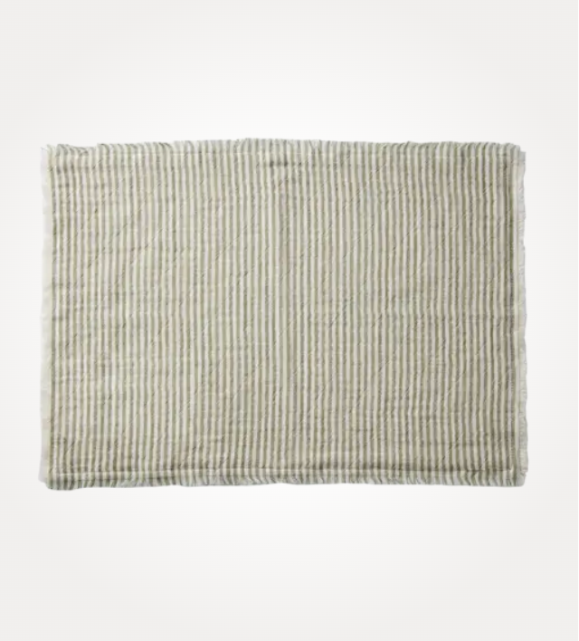 Grey Line Linen Placemat