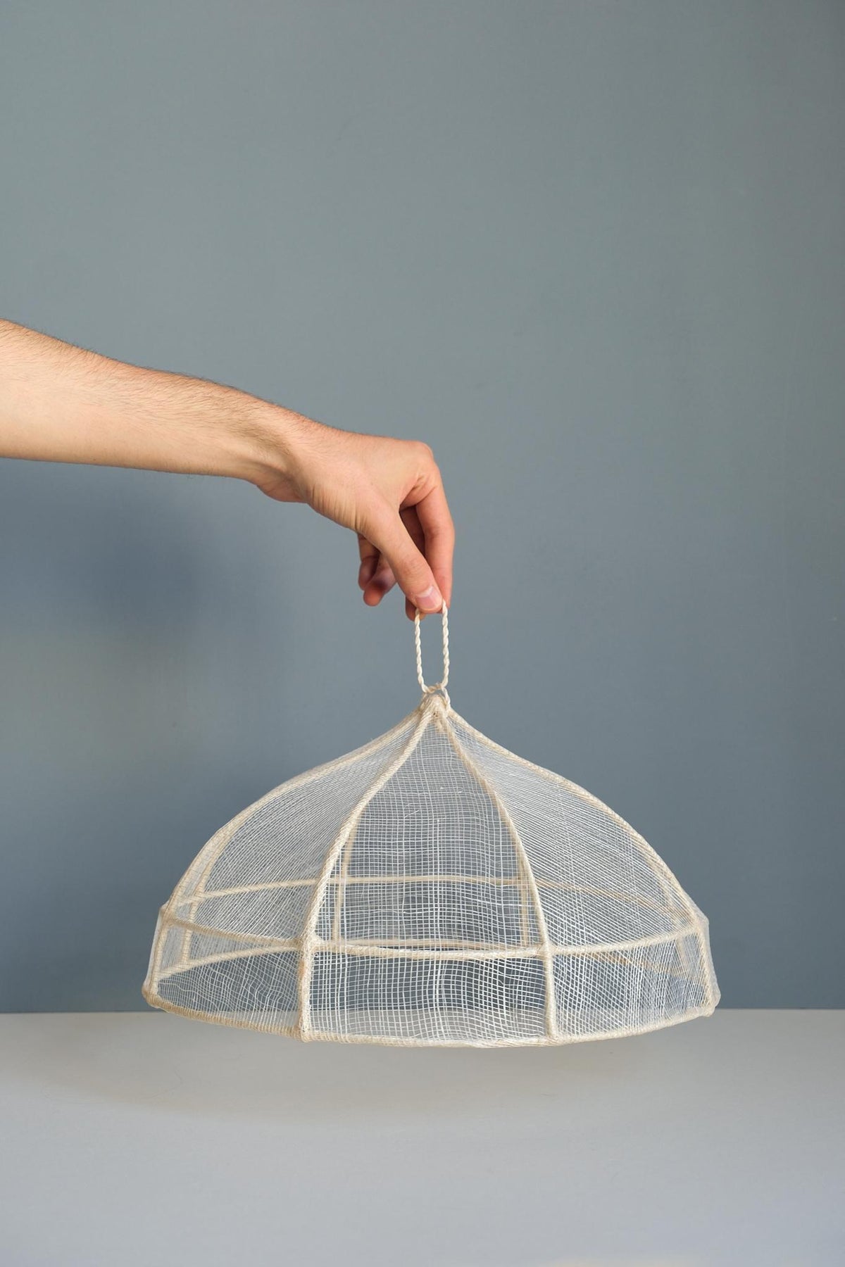 Large Round Abaca Food Cover