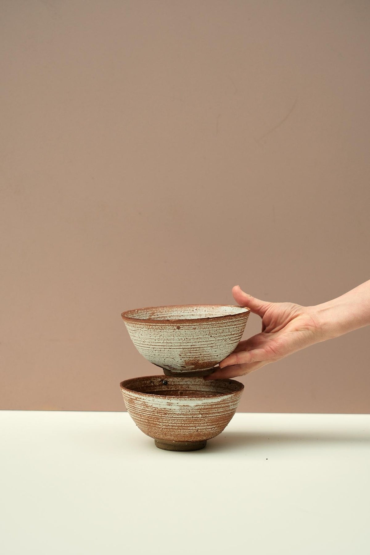 Burnt Orange Glaze Bowl by Ellen Pearce-Davies