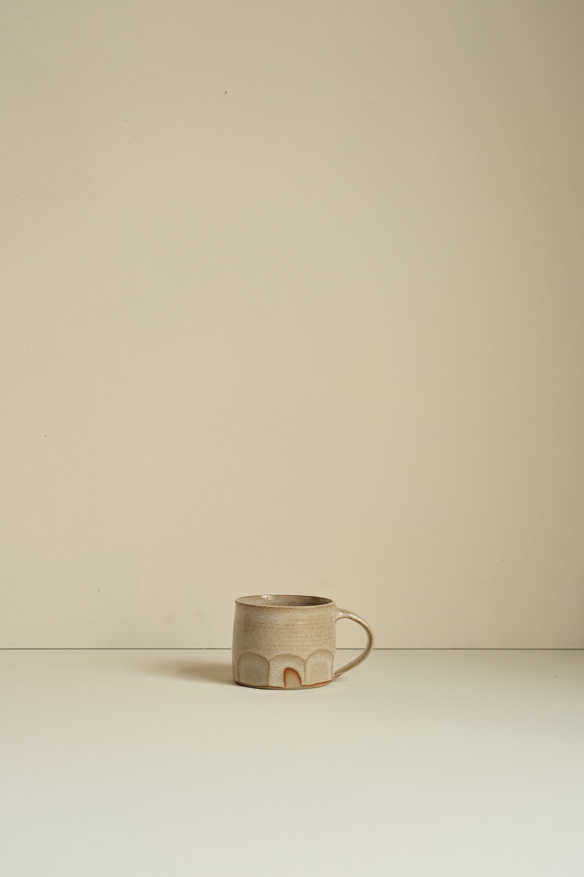 Large White Faceted by Hannah Burgess