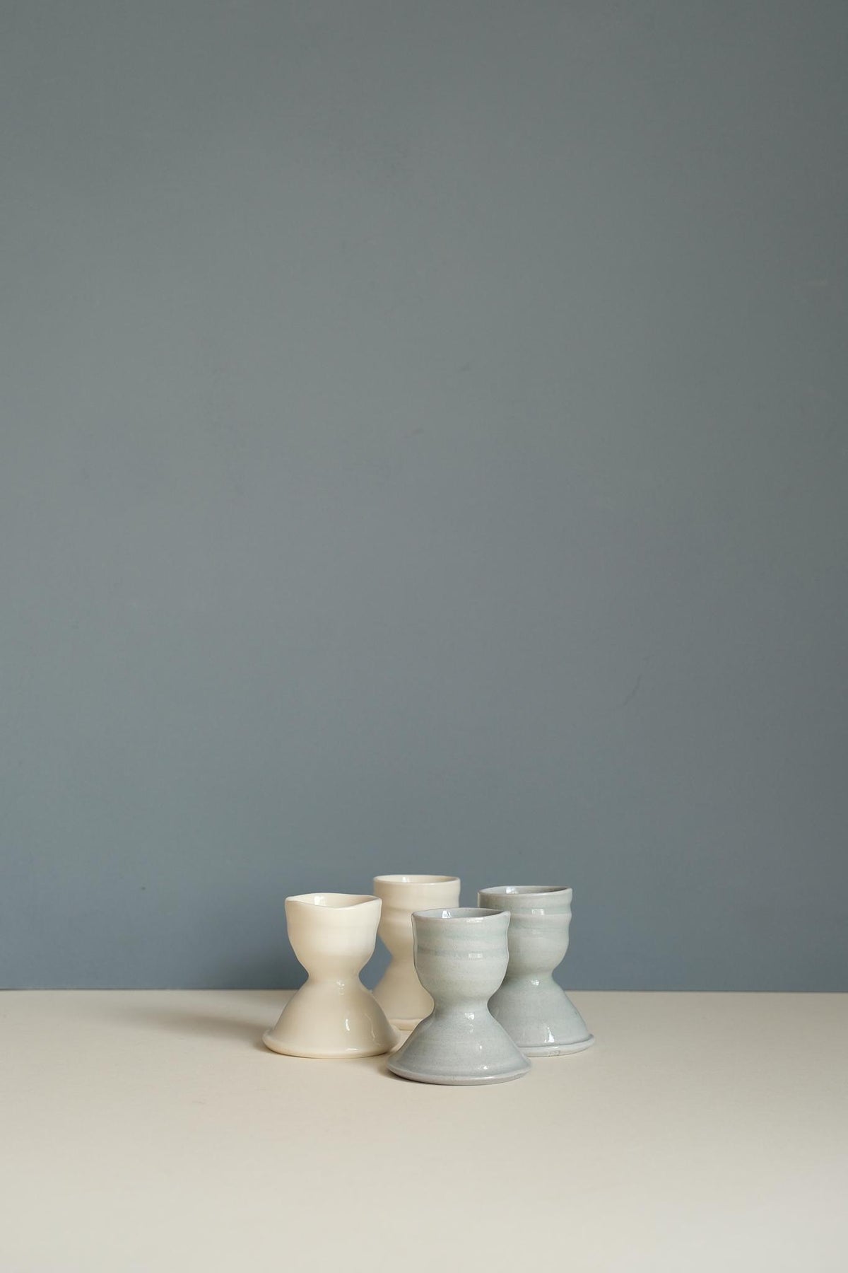 Porcelain Egg Cup by Maya Hughes