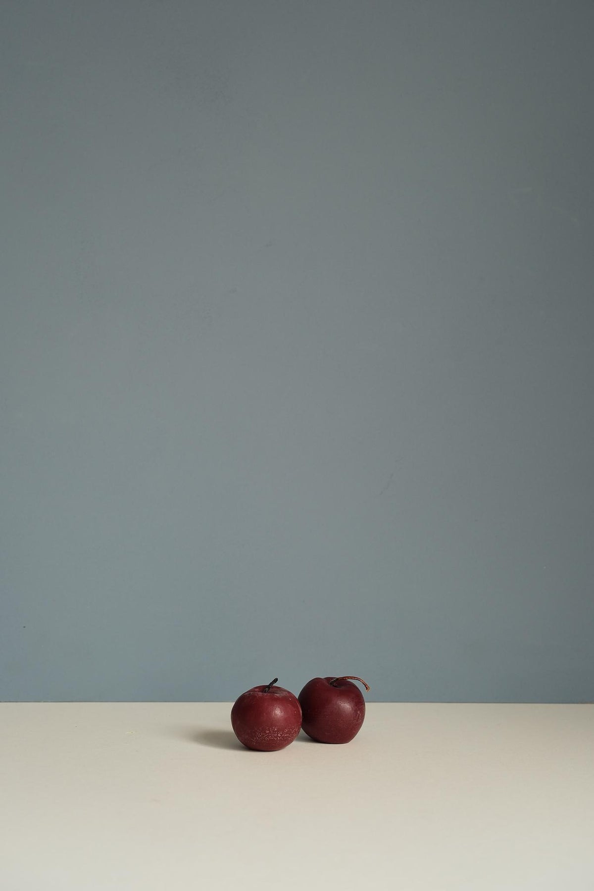 Hand-Painted Plum Candle