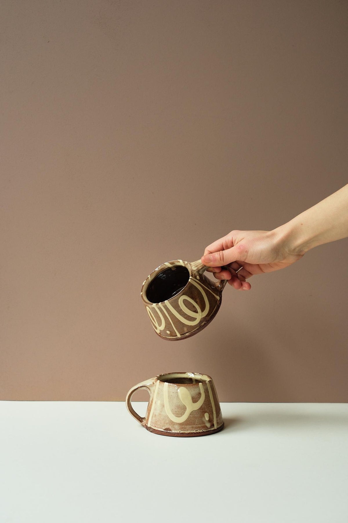 Cream Mug by Mollie Milton