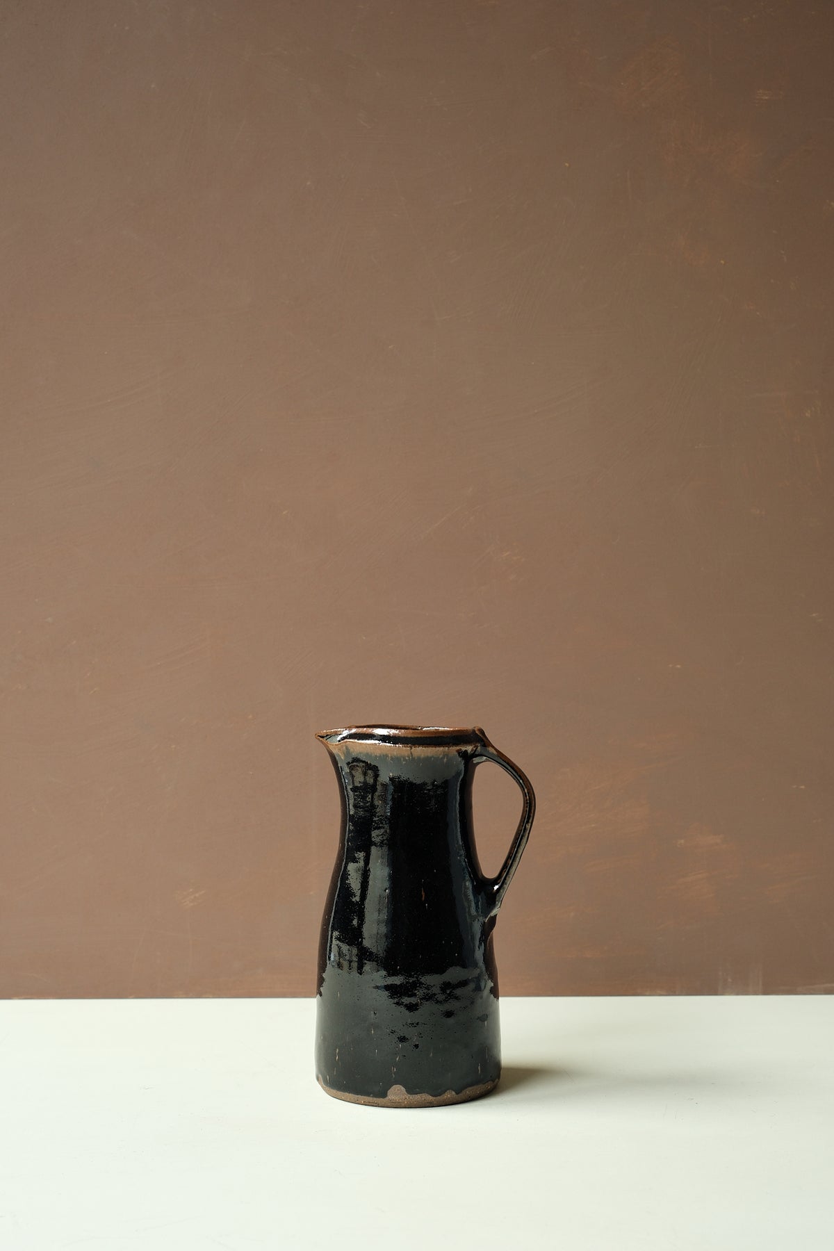 Tenmoku Medium Jug by Will Keating