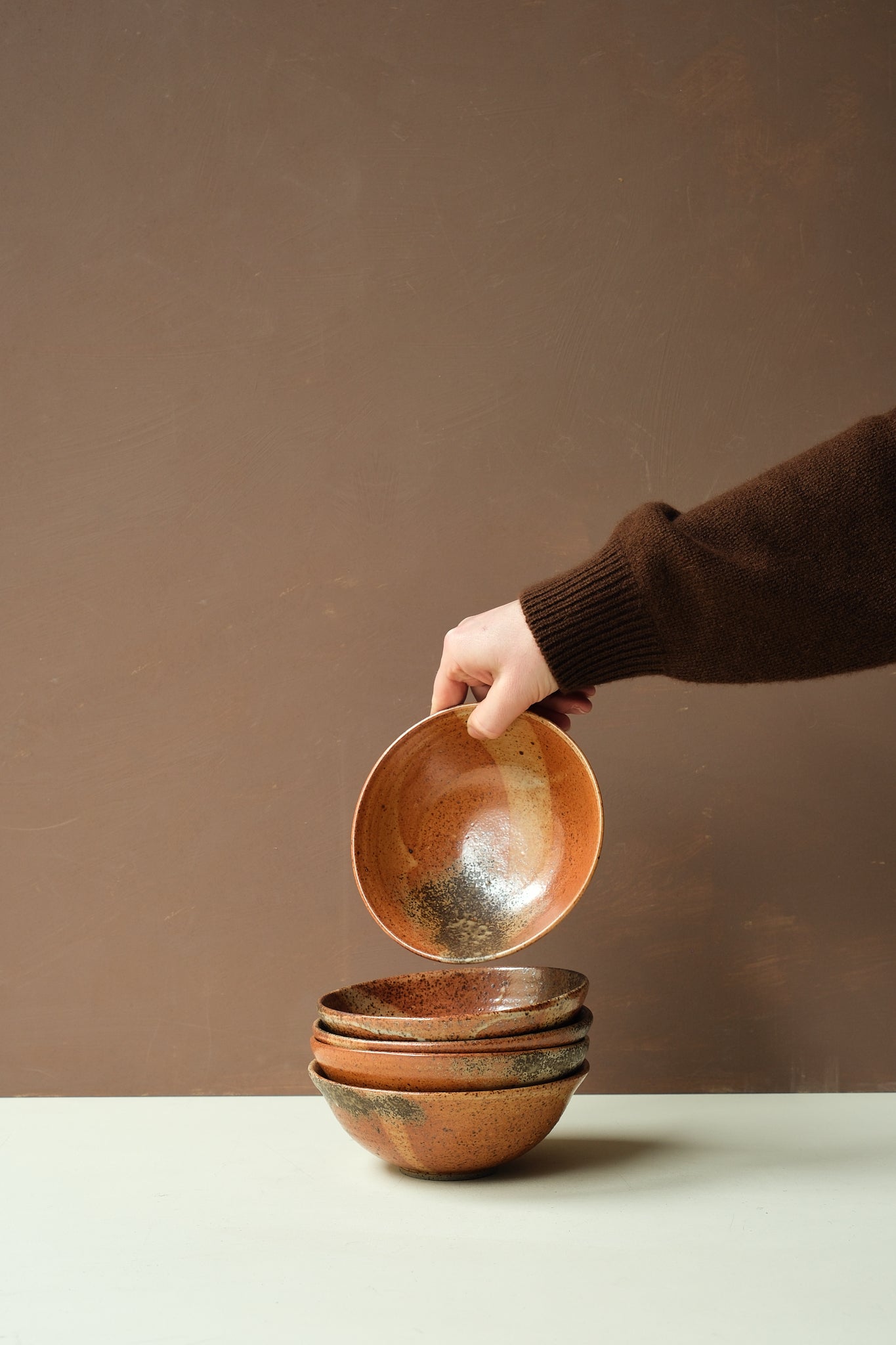 Ash & Shino Glaze Cereal Bowl
