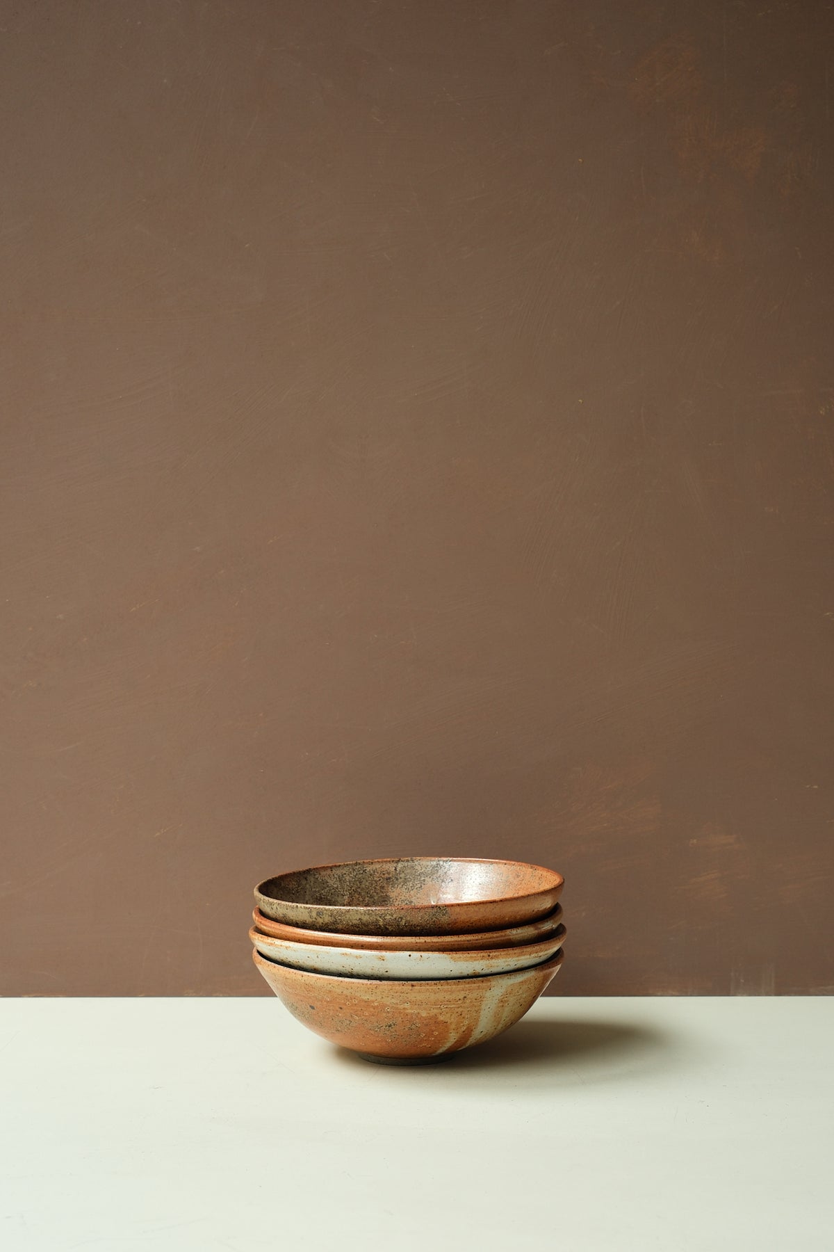 Ash & Shino Glaze Pasta Bowl