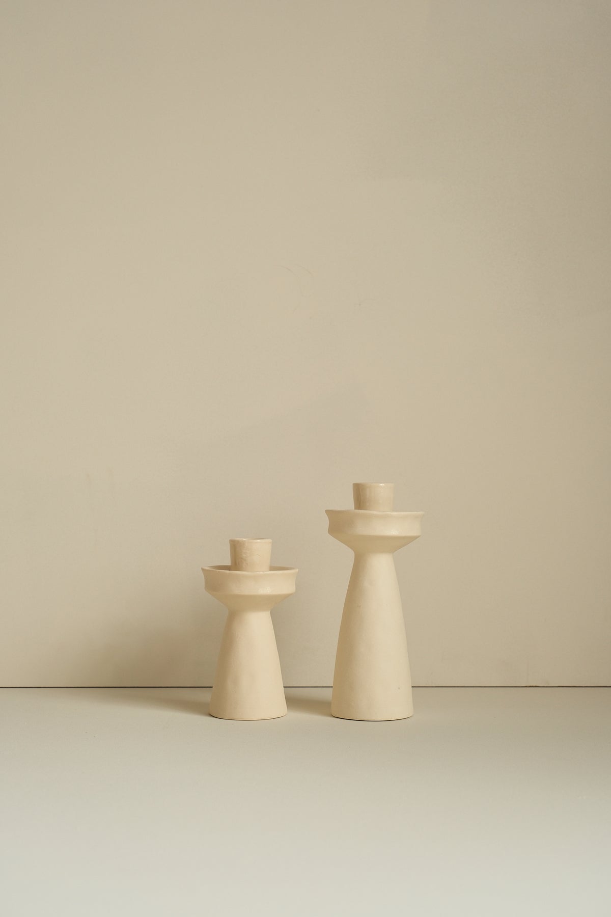 Tierno Large Porcelain Tiered Candle Holder by Pomax