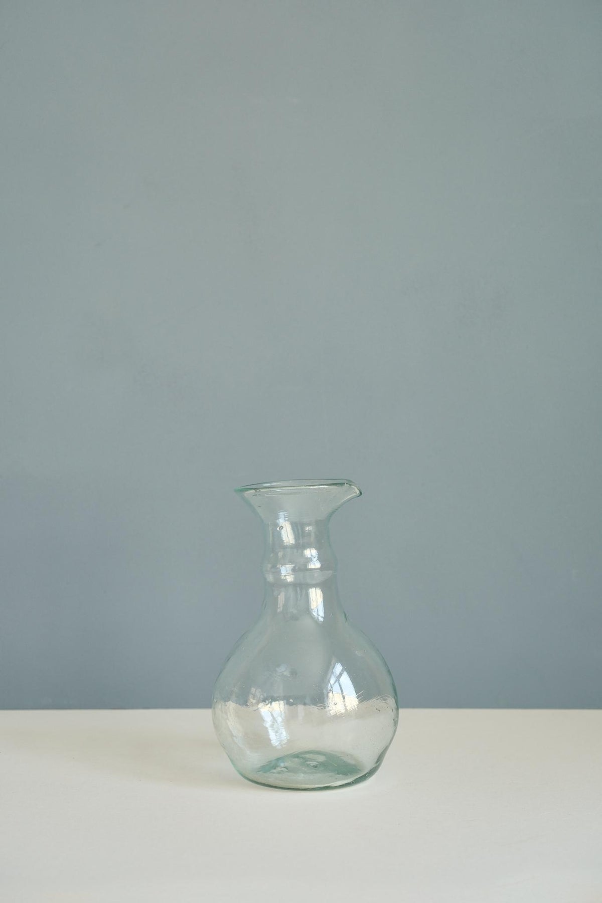 Handmade Clear Ridge Carafe