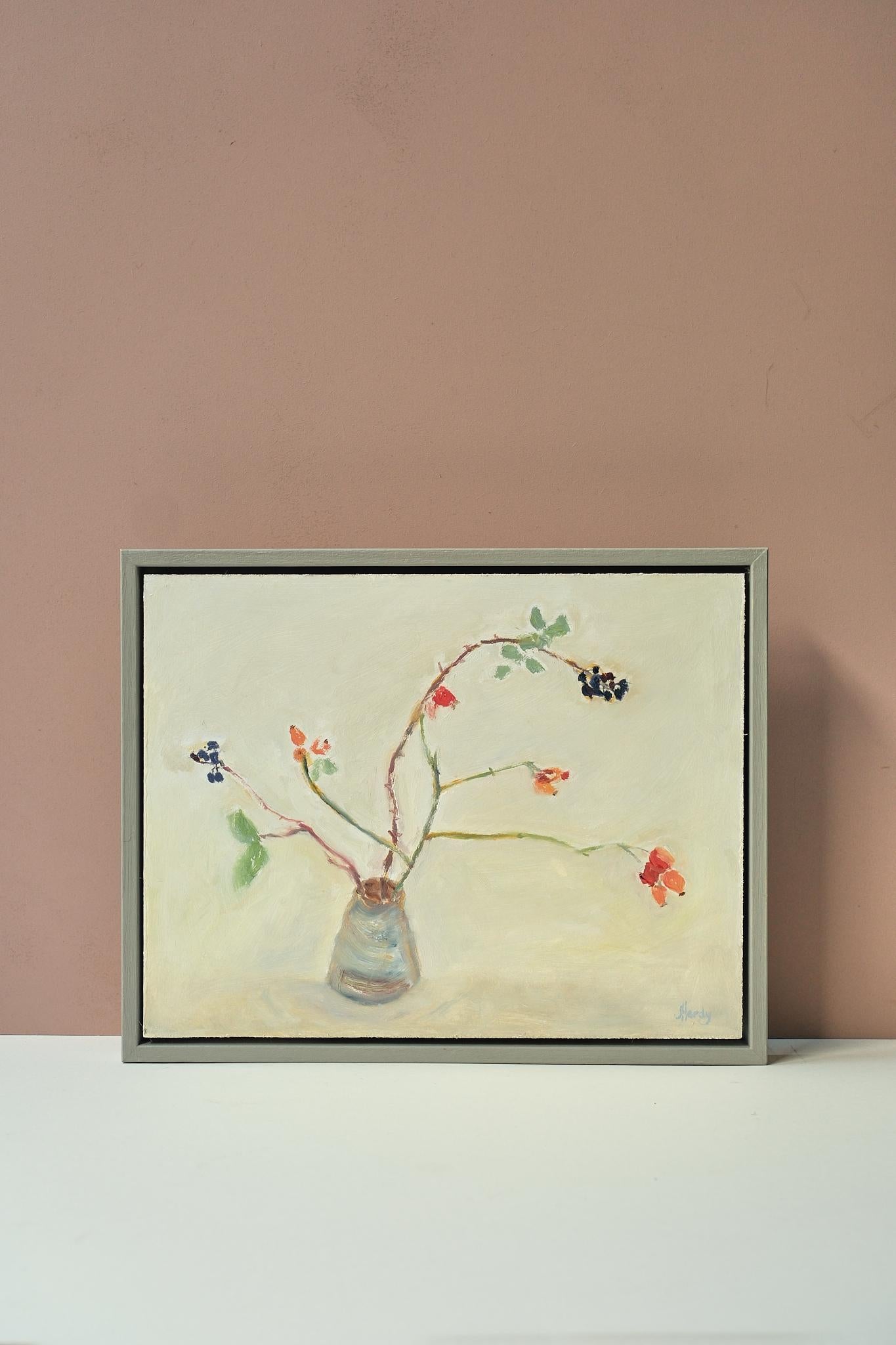 Autumn Berries I - Original Artwork by Jude Hardy