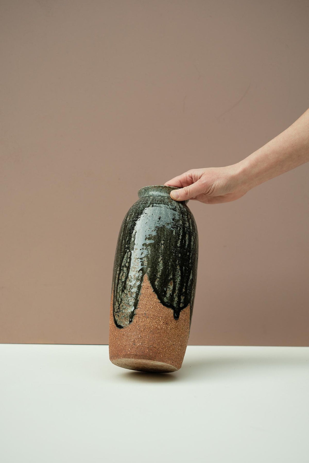 Marine Ash Vase by Nicholas Dover