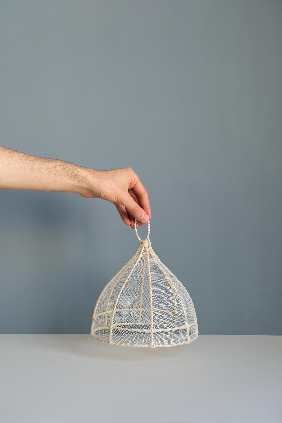 Small Round Abaca Food Cover