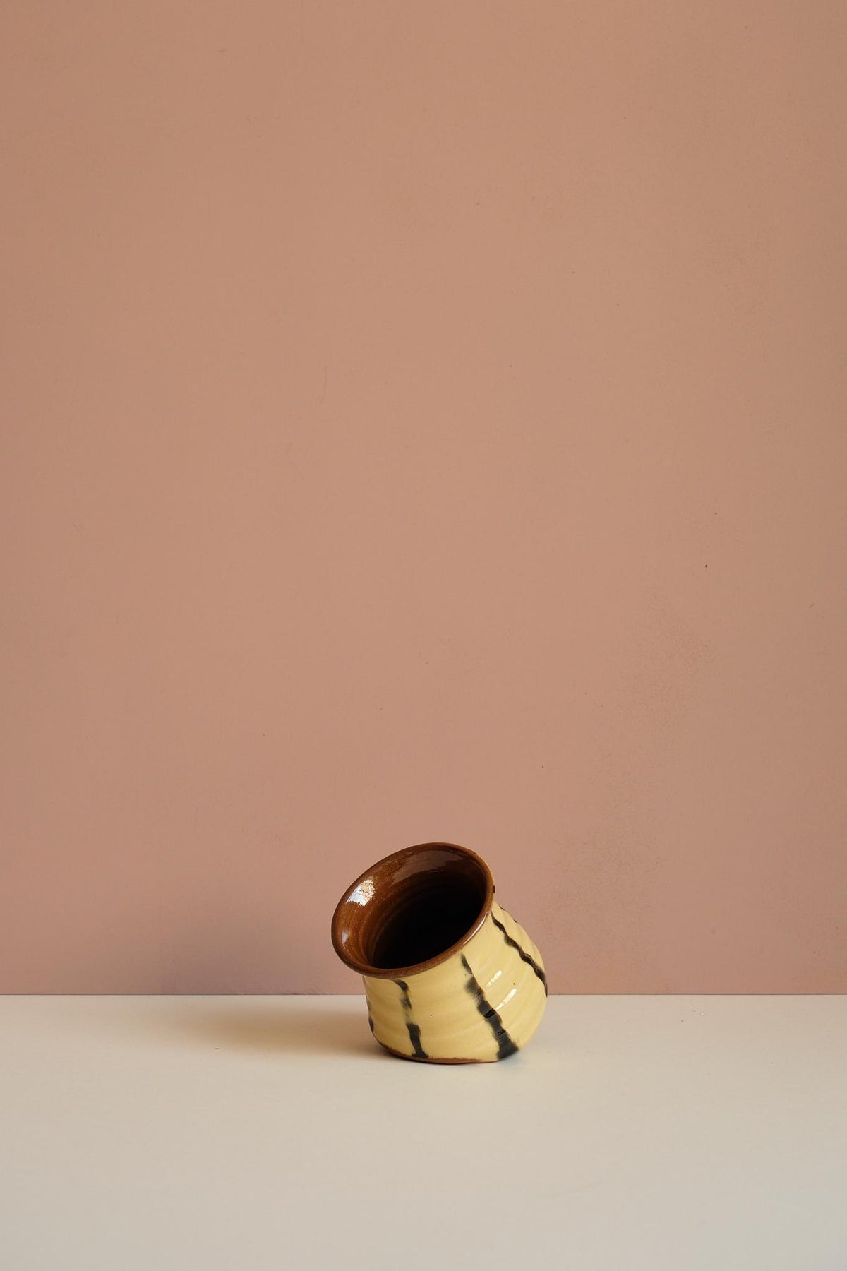 Ceramic Slip Glaze Salt Pig by Rob Towler