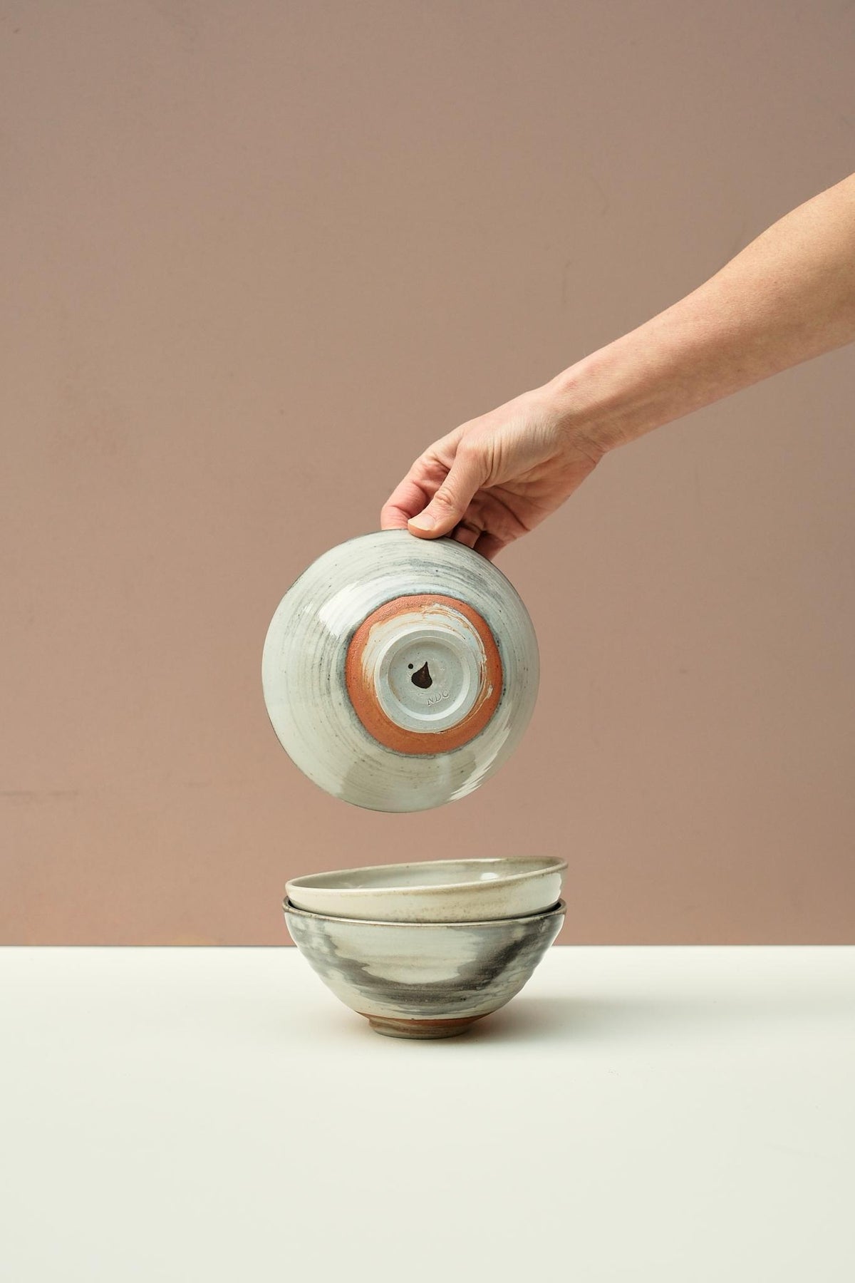 Cloud Glaze Breakfast Bowl by Nicholas Dover