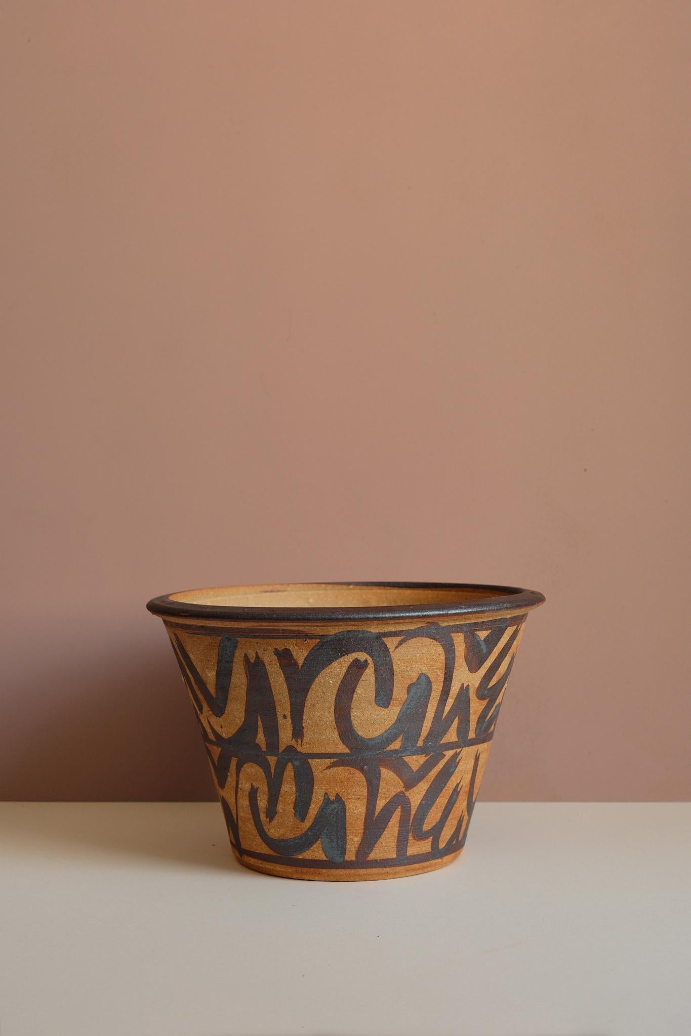 Oxide Pattern Plant Pot by Jack Welbourne