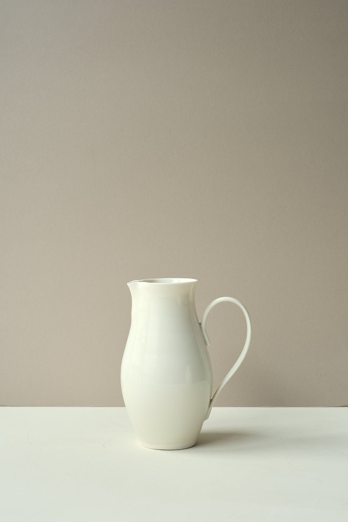 White Porcelain Water Jug - Blackheath Pottery