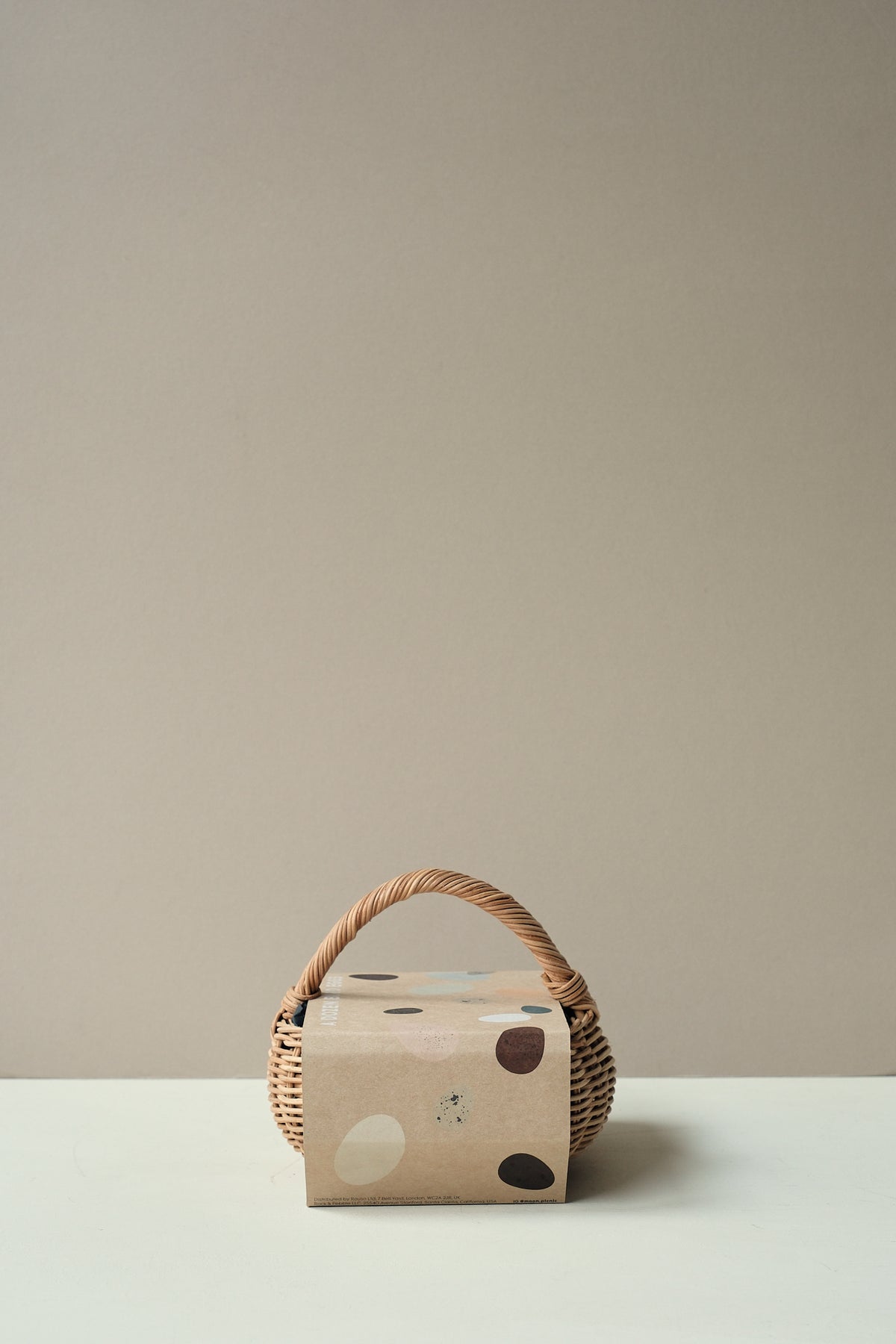 Basket of Wooden Eggs