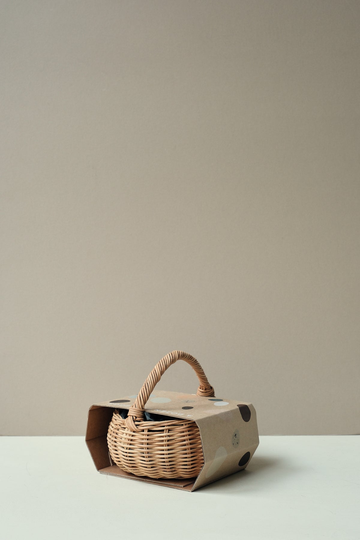 Basket of Wooden Eggs