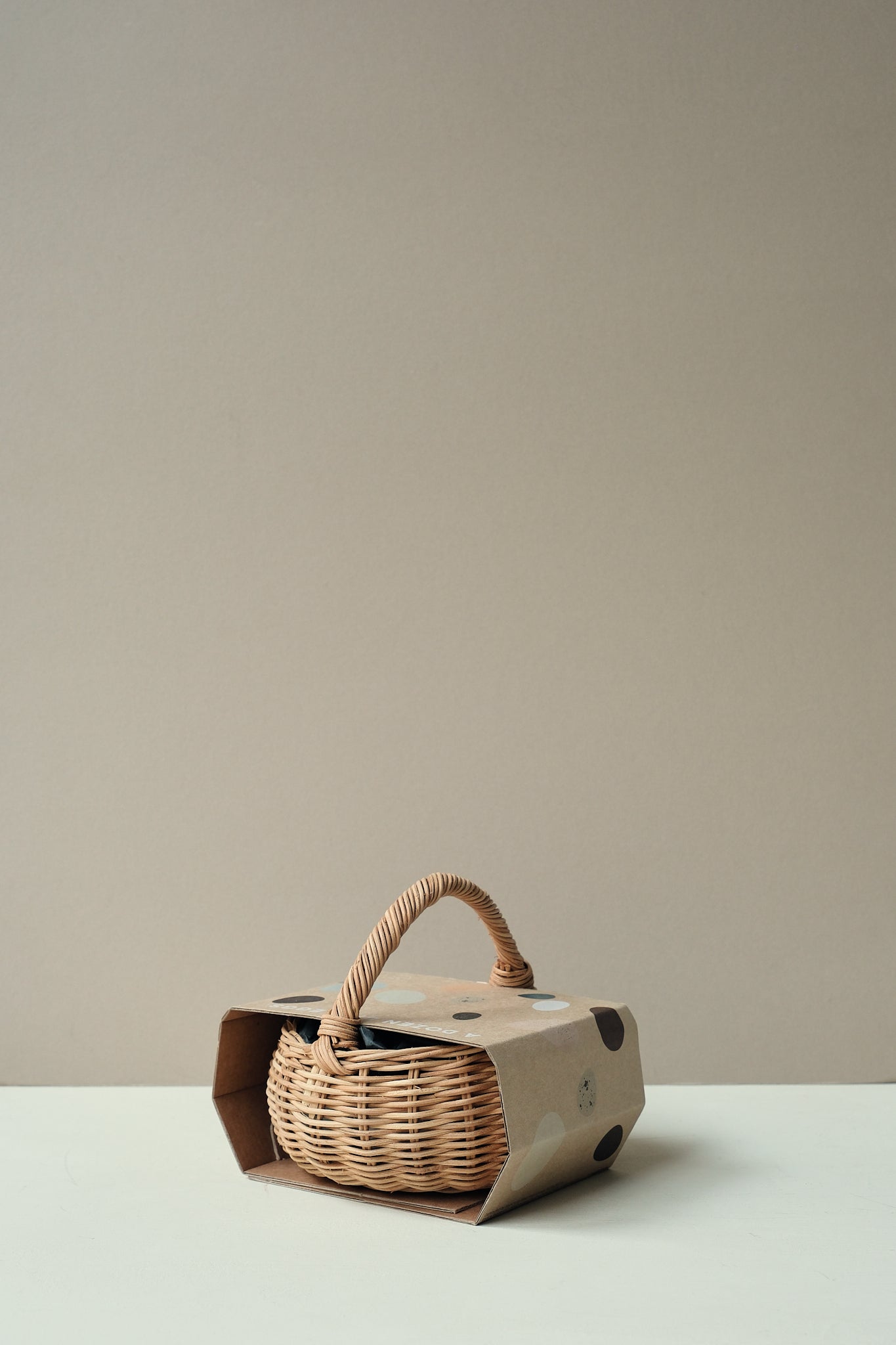 Basket of Wooden Eggs