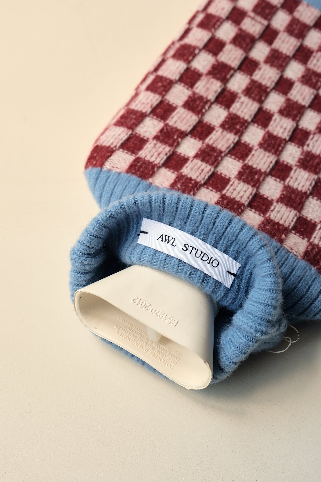 AWL X Pophams Knitted Hot Water Bottle