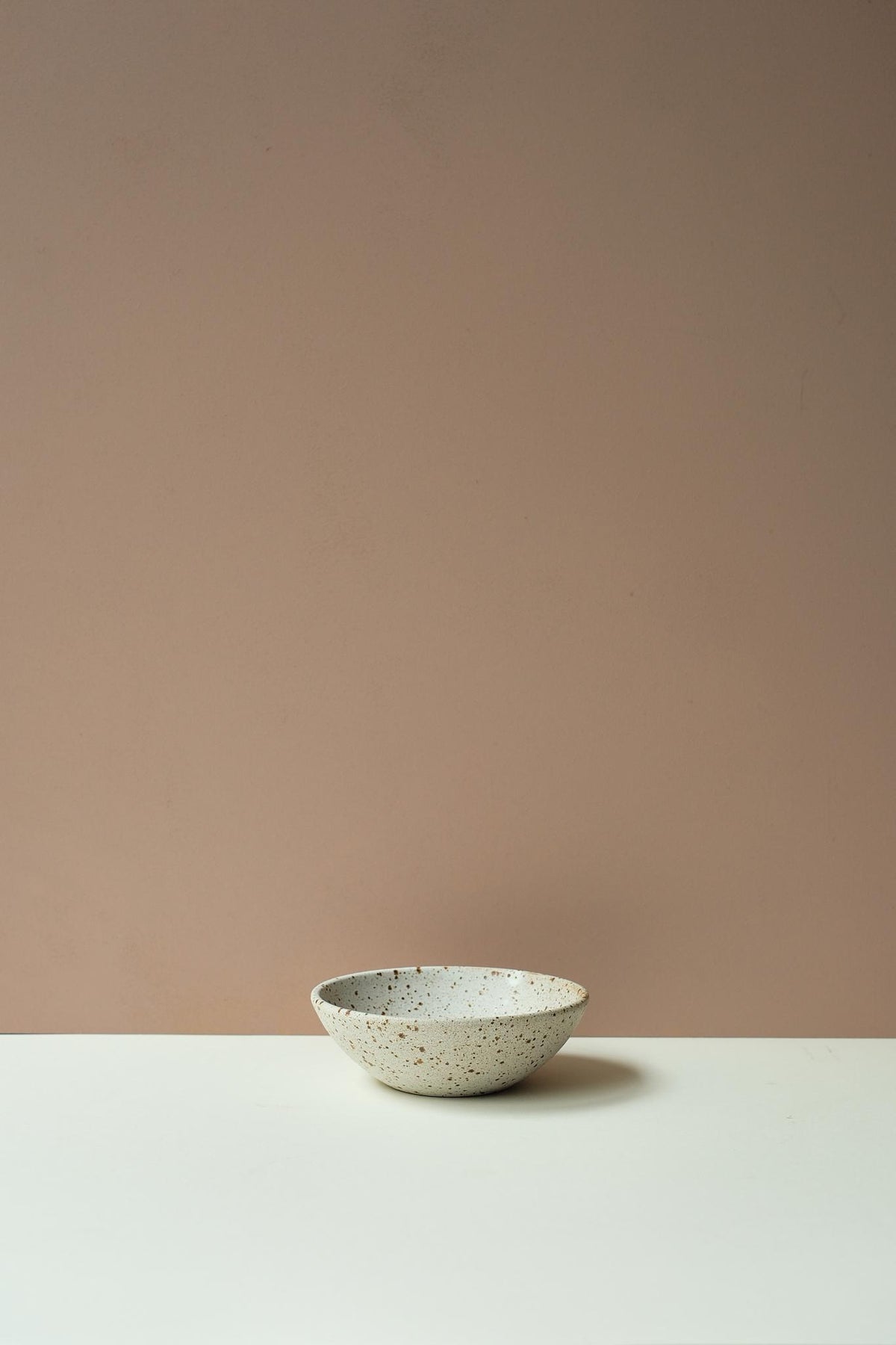 Matt White Flecked Tableware by Jo Marland