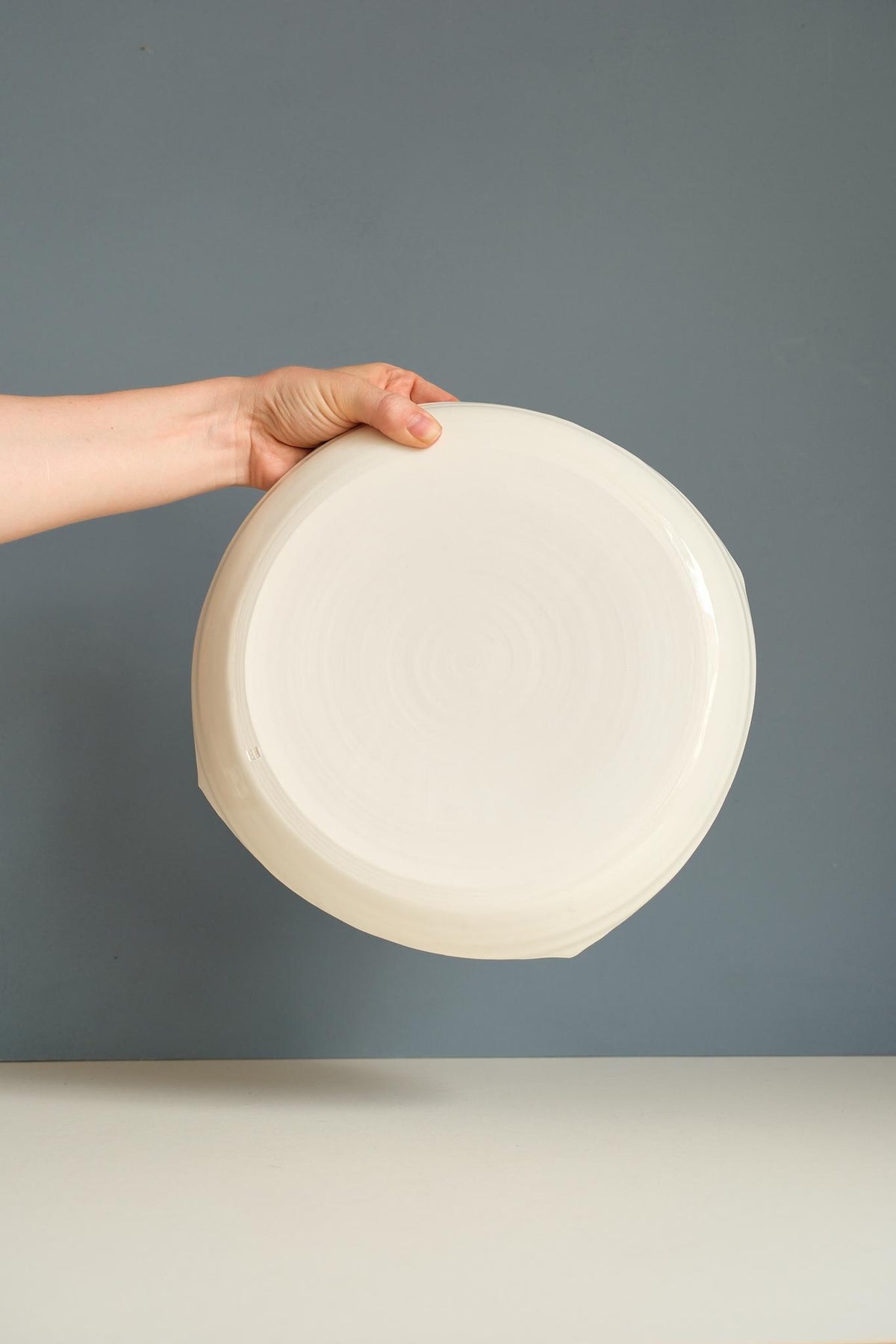Large Porcelain Serving Dish by Maya Hughes