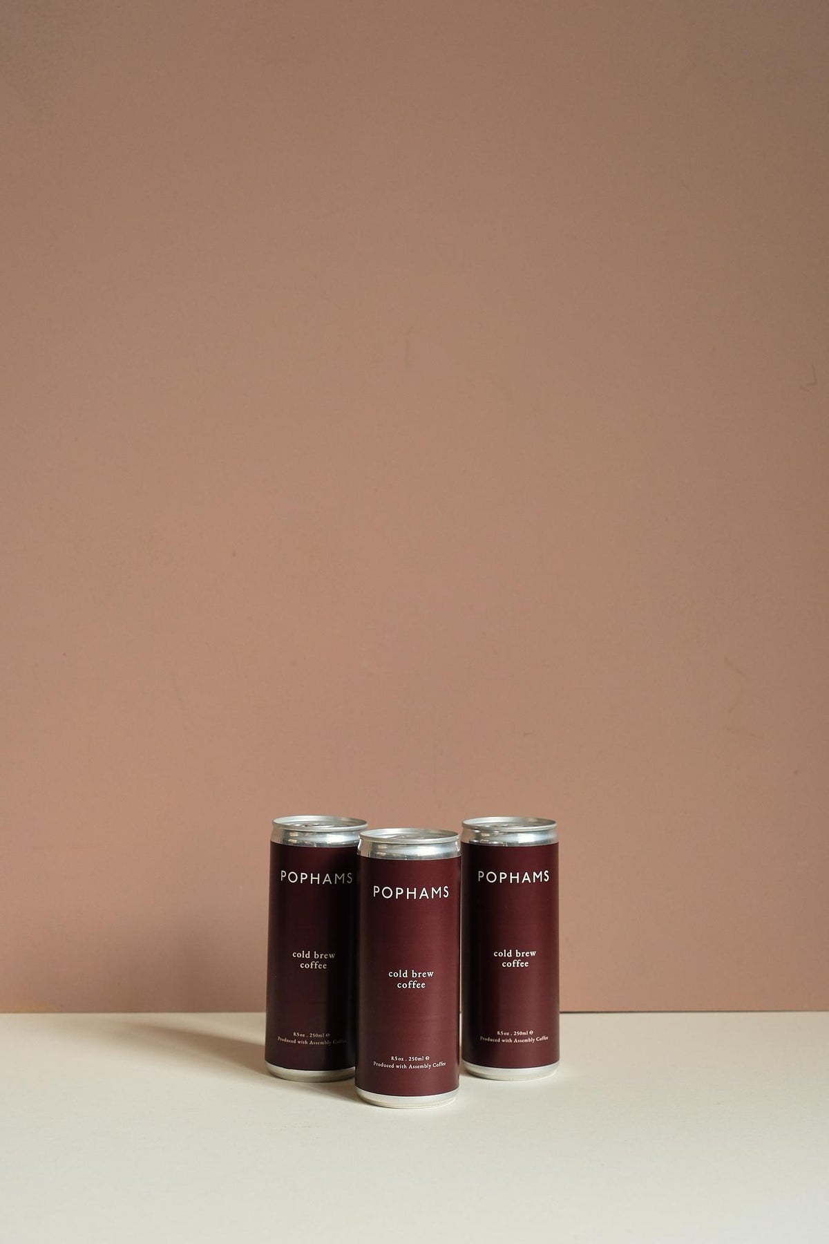 Pophams Cold Brew Can - Set of Three