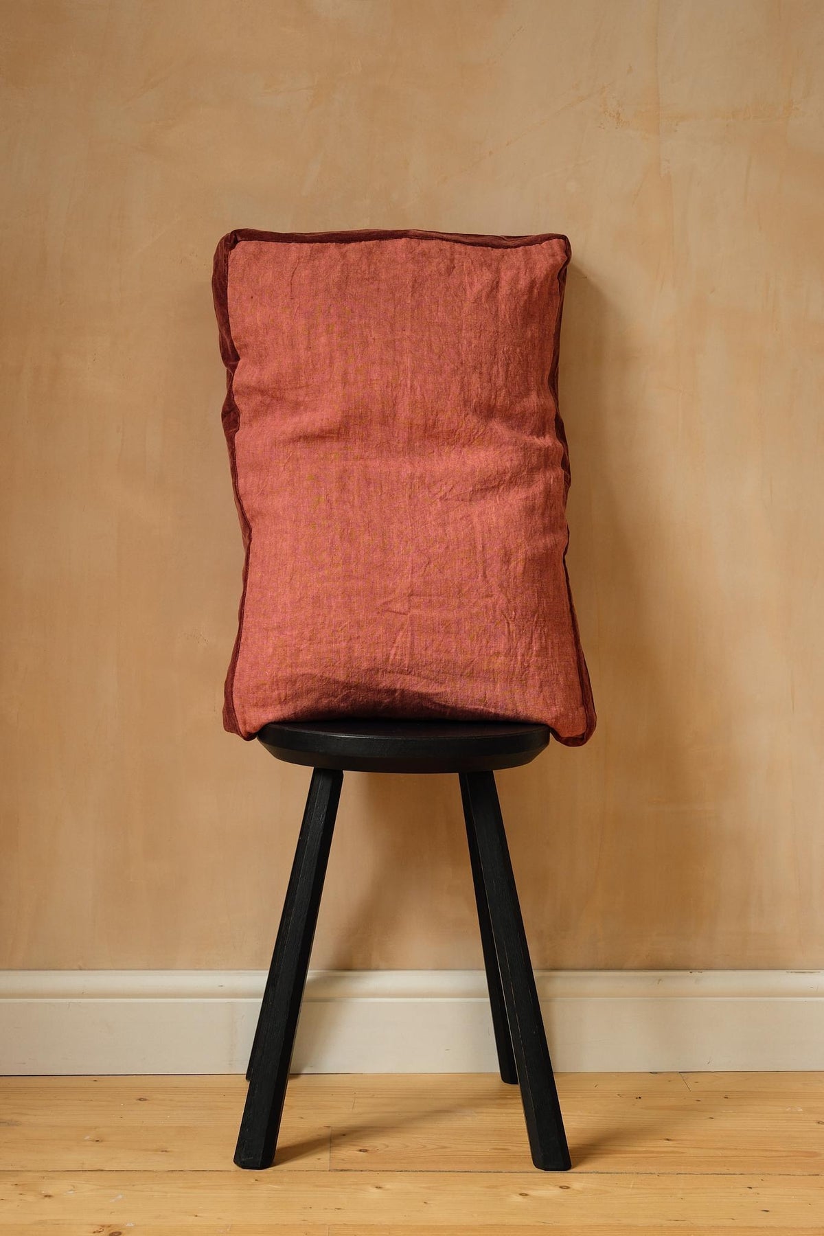 Velvet Border Cushion by Pomax