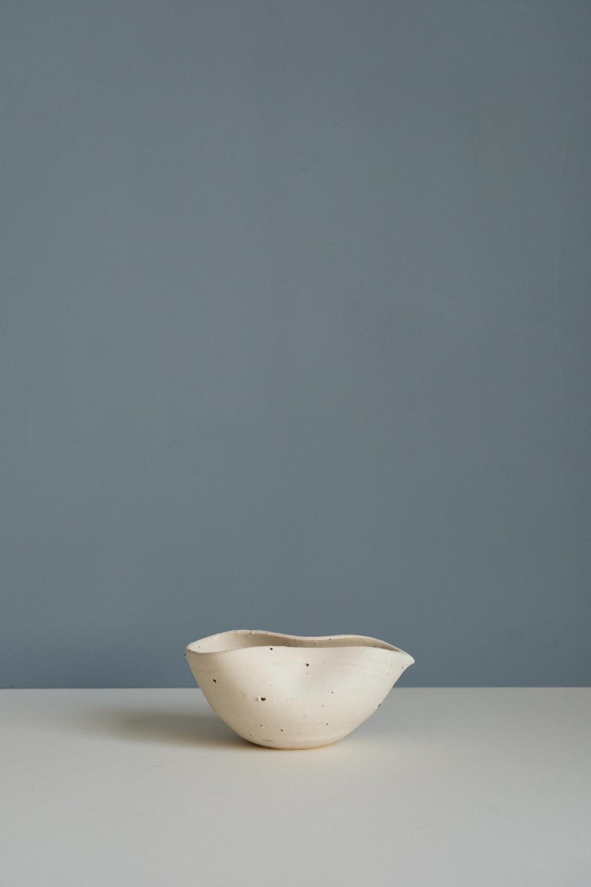 Matt White Pouring Bowl by Ellen Pearce-Davies