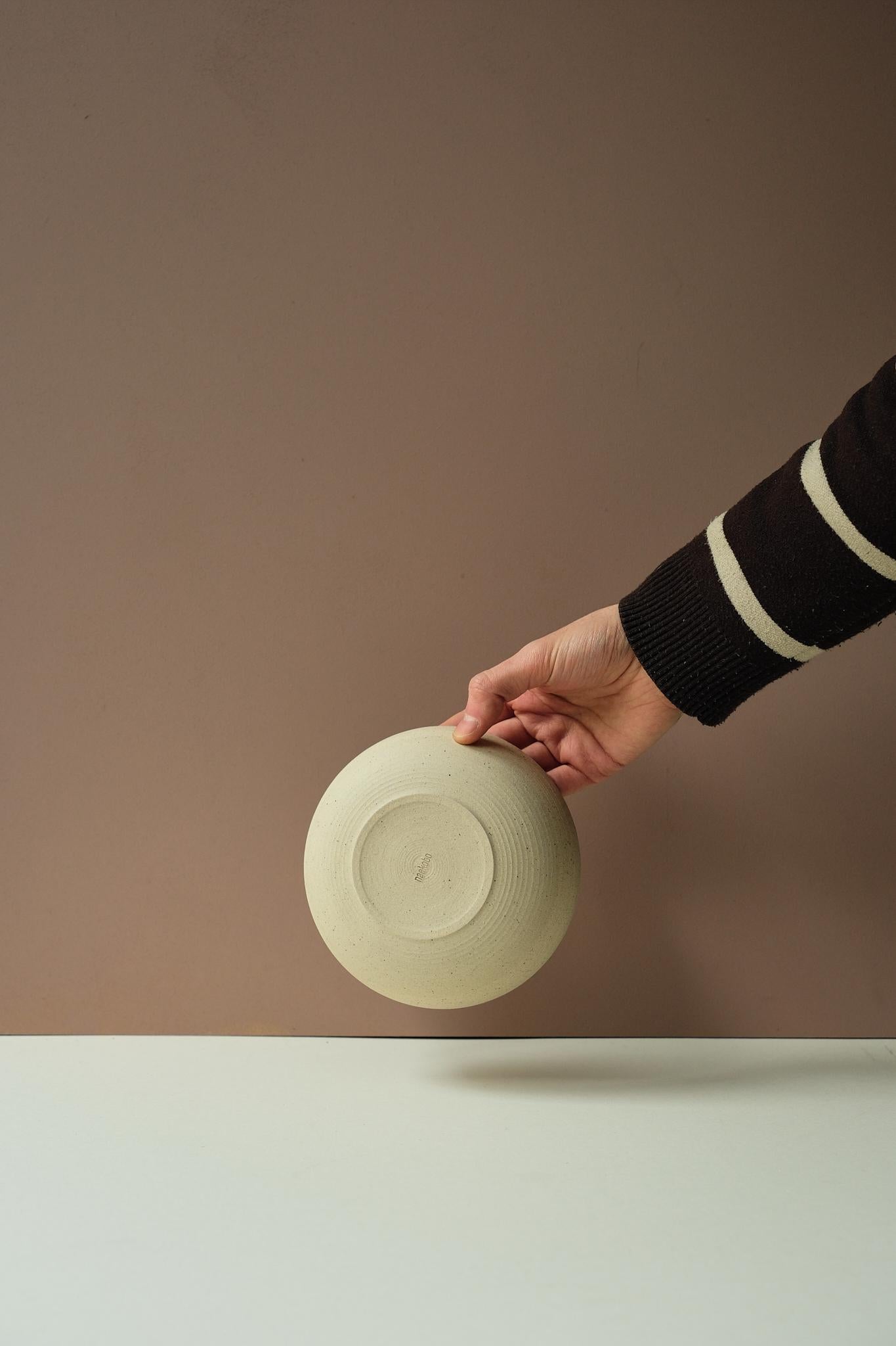 Satin Glaze Speckle Side Bowl by Naekobo