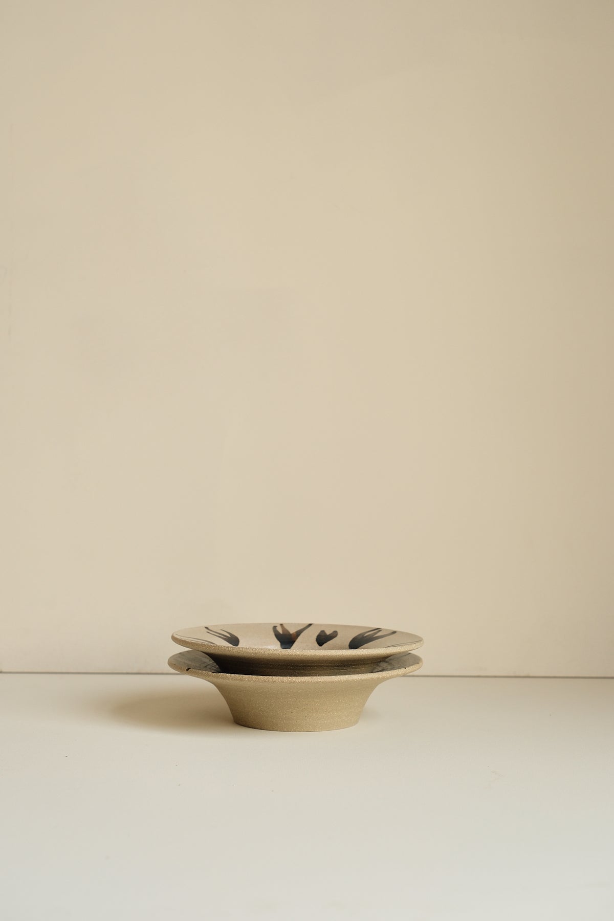 Oxide Pattern Pasta Dish by Apostrophe Ceramics