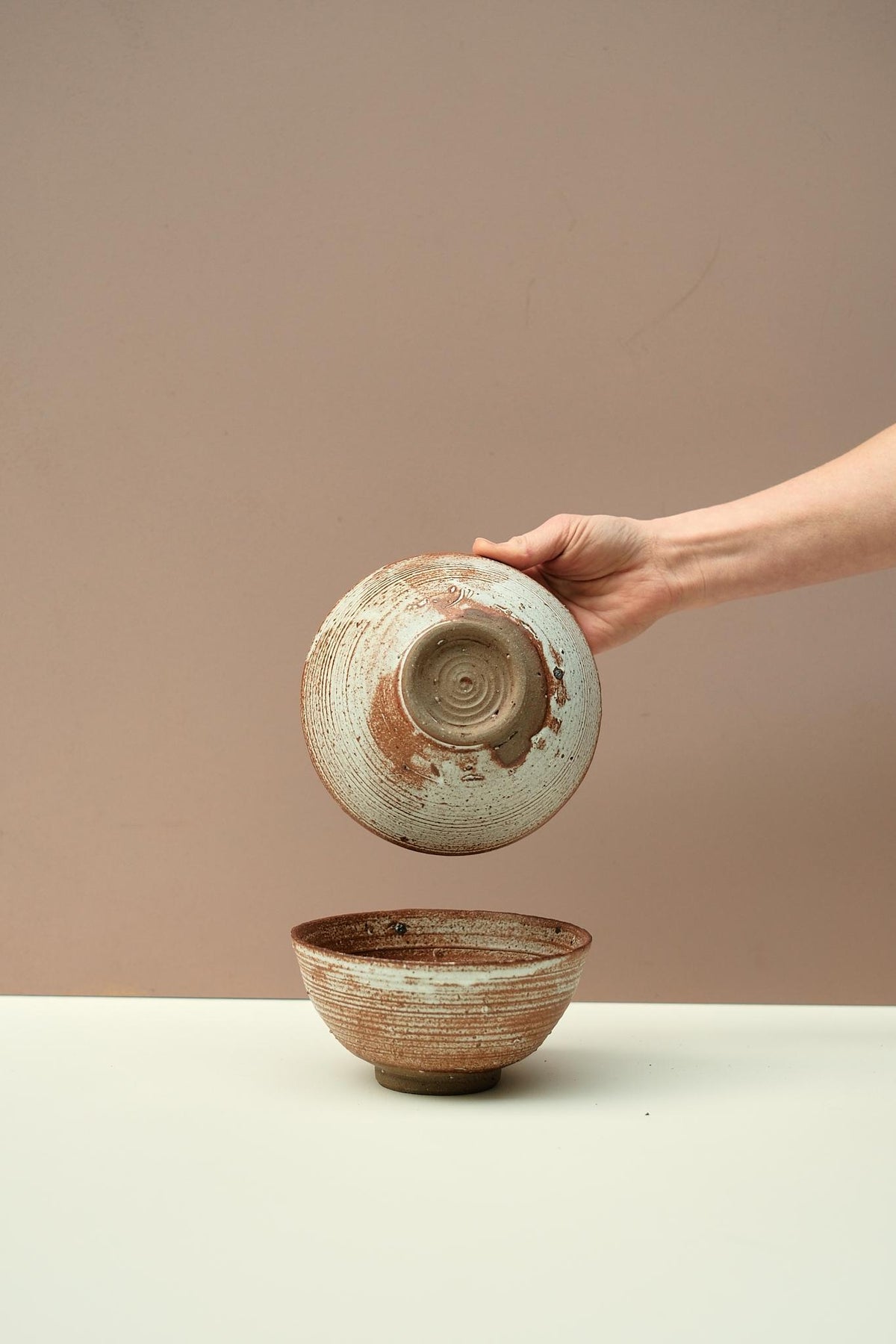 Burnt Orange Glaze Bowl by Ellen Pearce-Davies