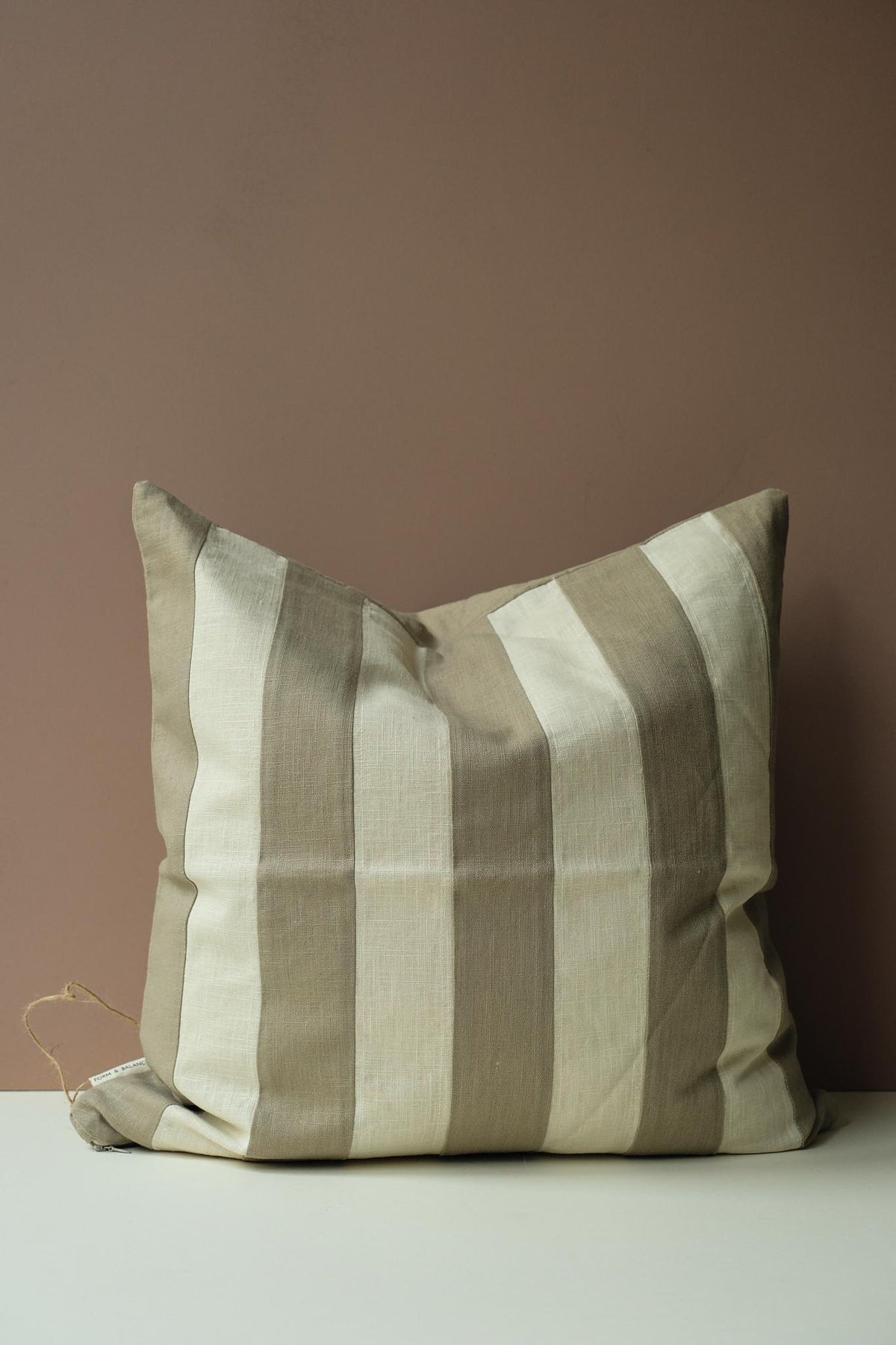 Slim Stripe Cushion Cover by Form & Balance