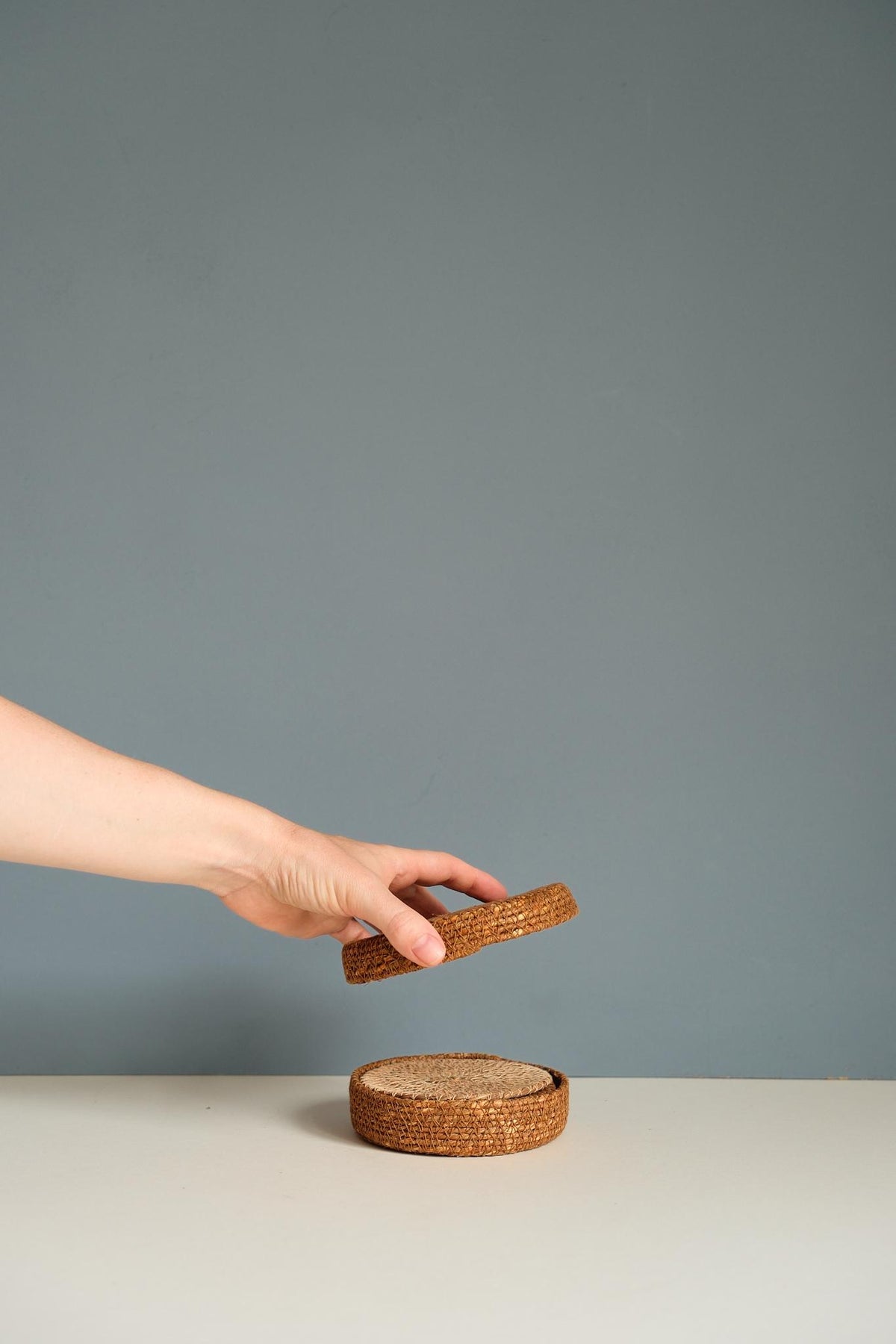 Set of Seagrass Coasters