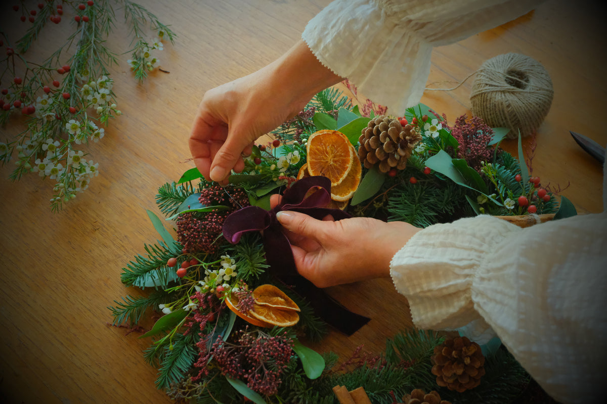 Wreath Making Workshop with Meander | Sat 28th November