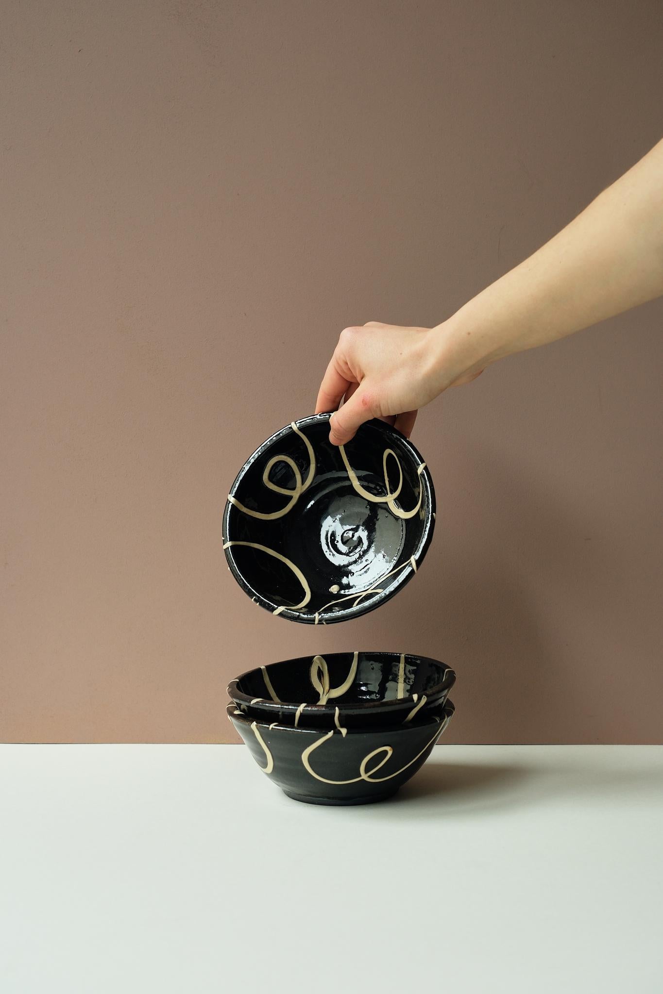 Black Bowl by Mollie Milton