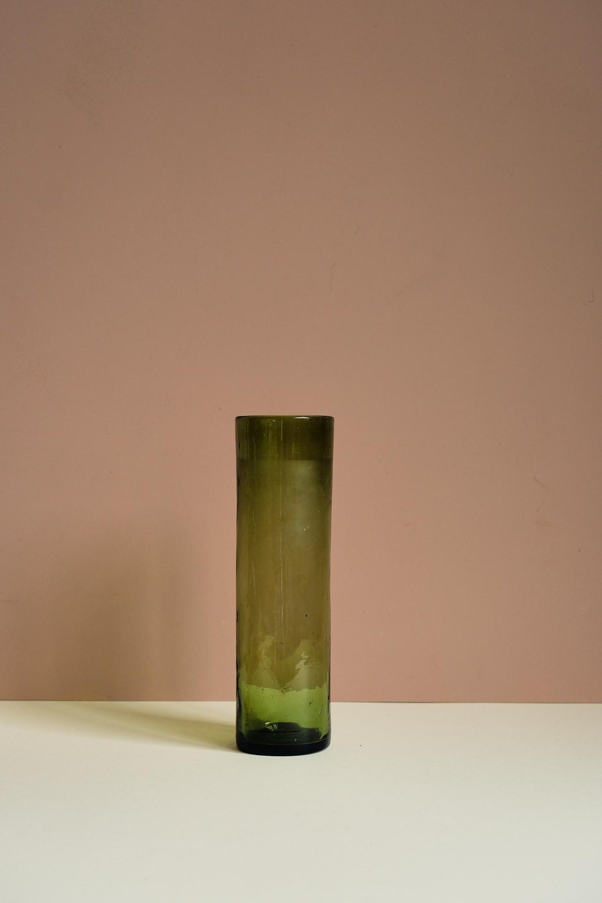 Handmade Glass Cylinder Vase