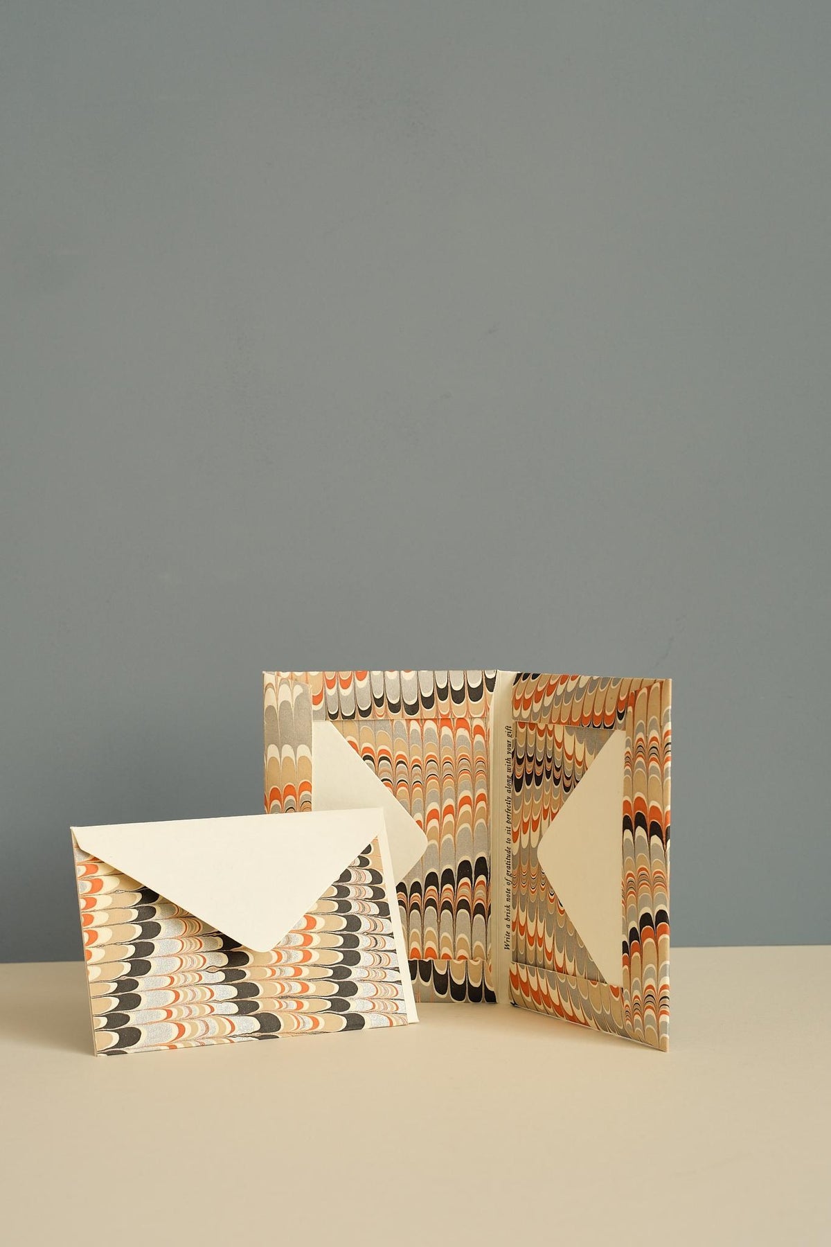 Marbled Greetings Card Set