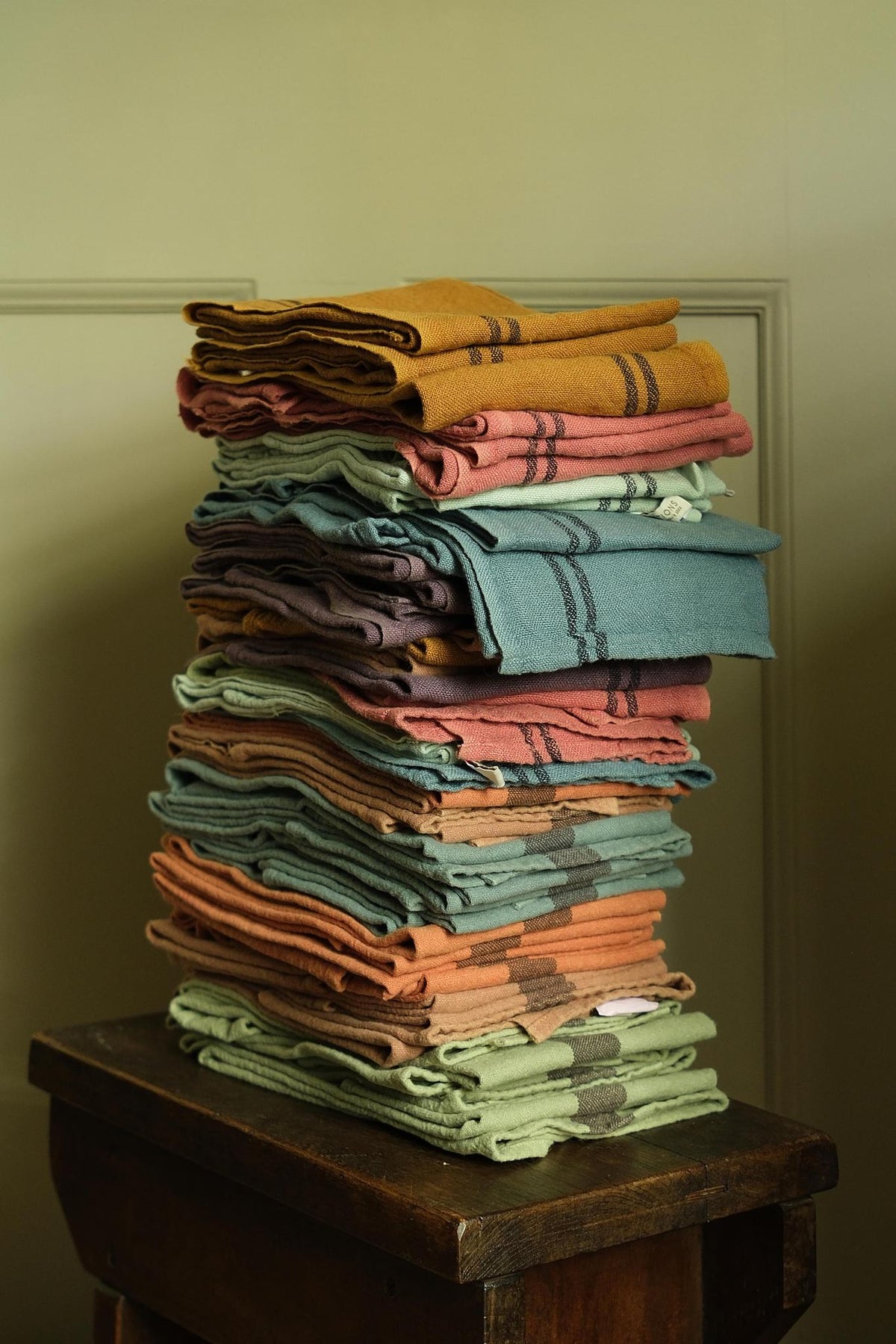 Country Linen Tea Towel by Charvet Editions