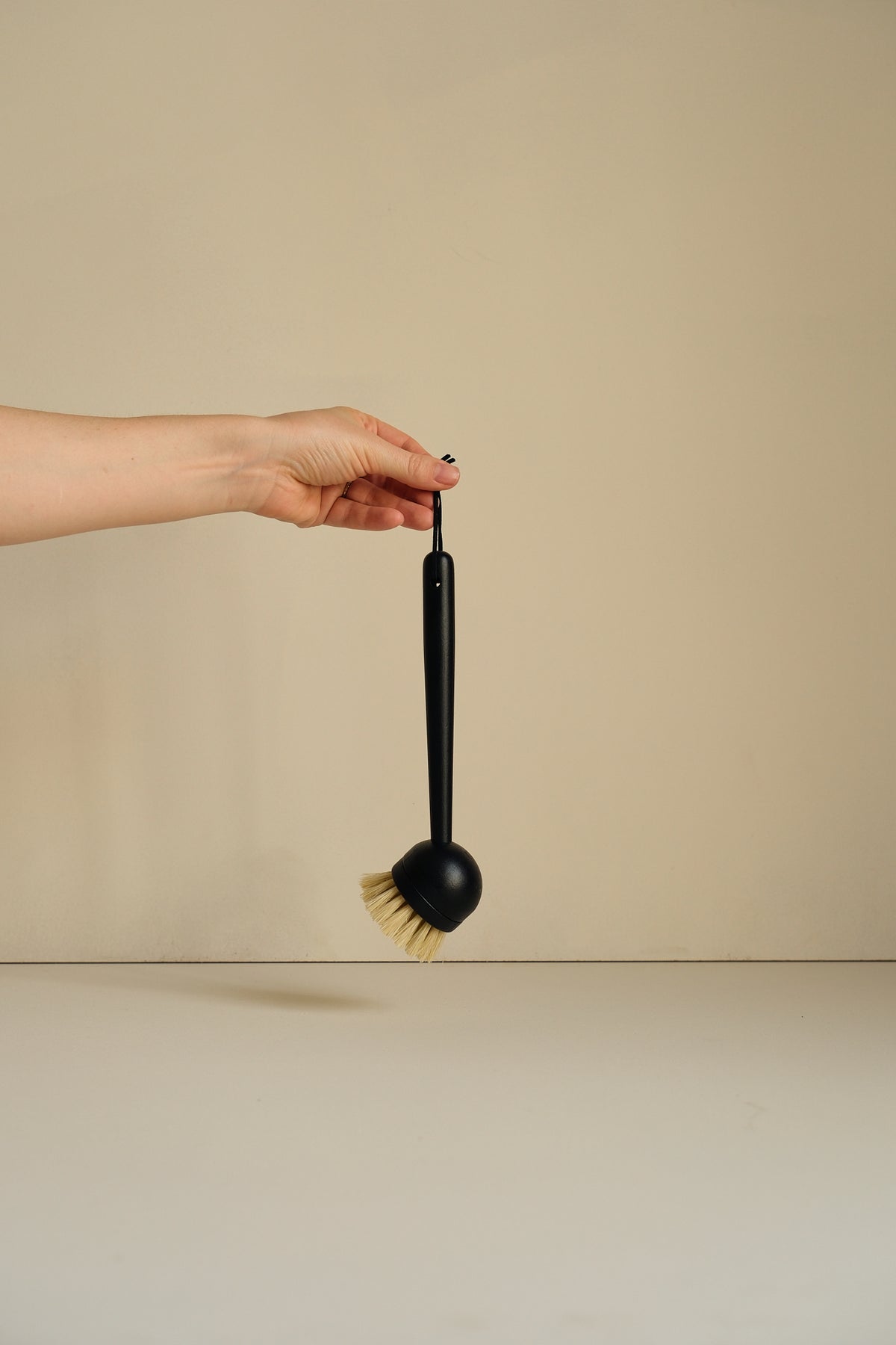Black Bamboo Dish Washing Brush