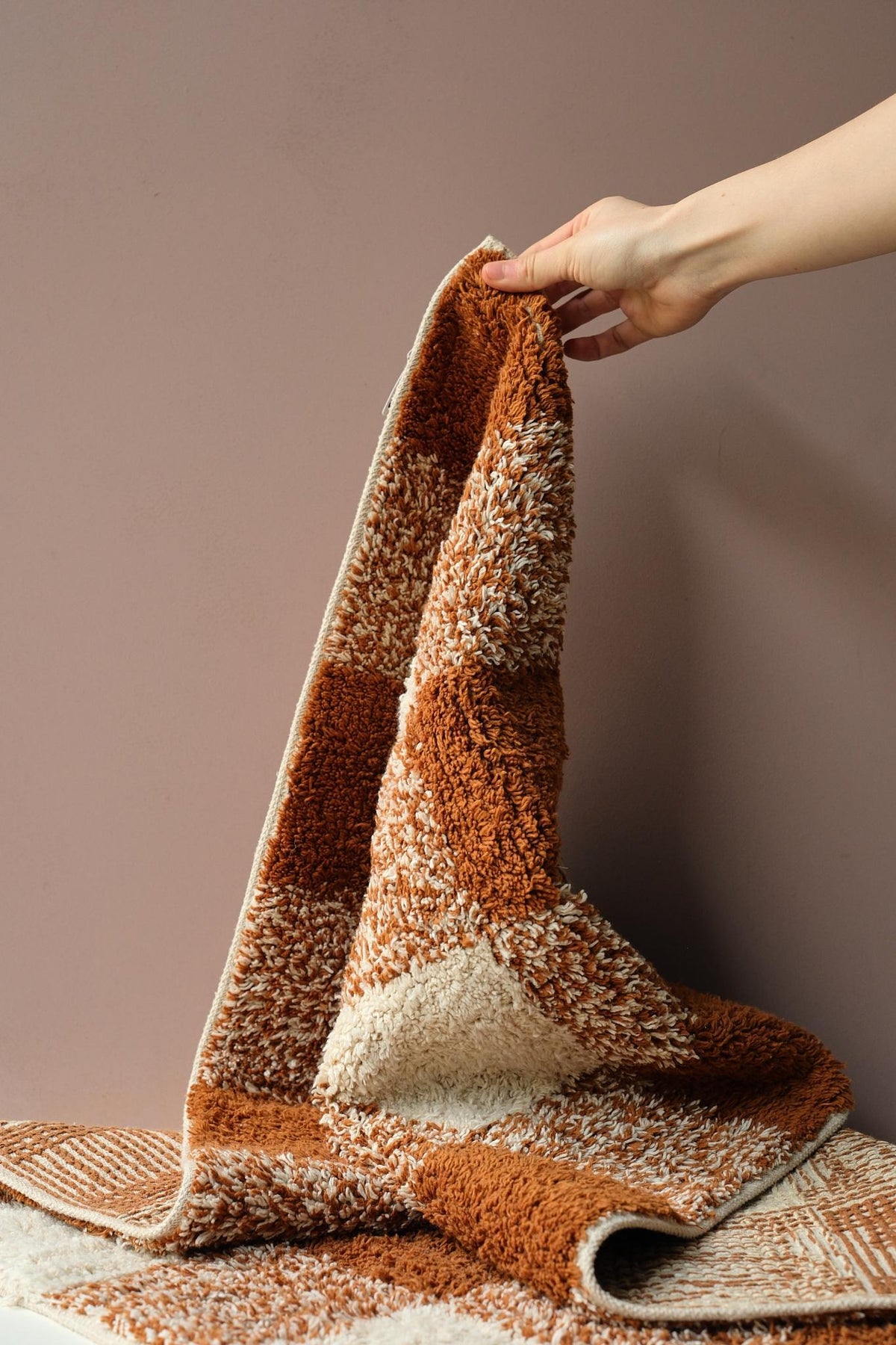 Rust Check Bath Mat