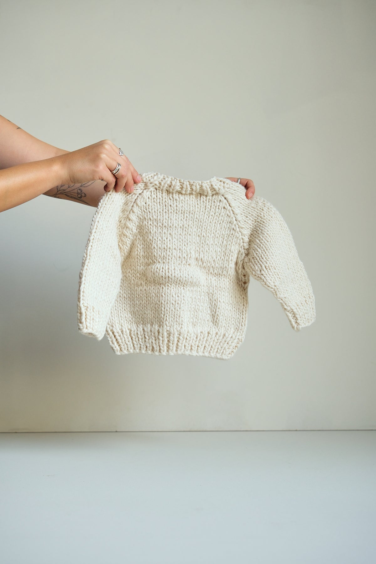 Childrens Knitted Mushroom Cardigan