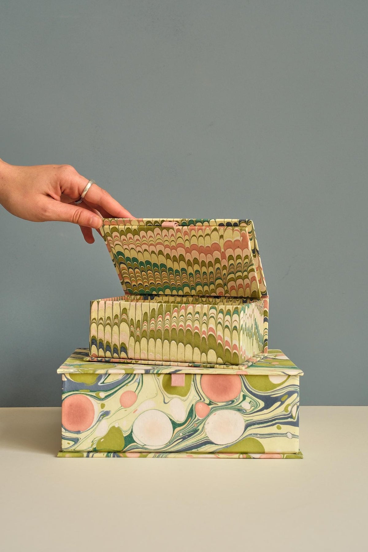 Marbled Keepsake Box