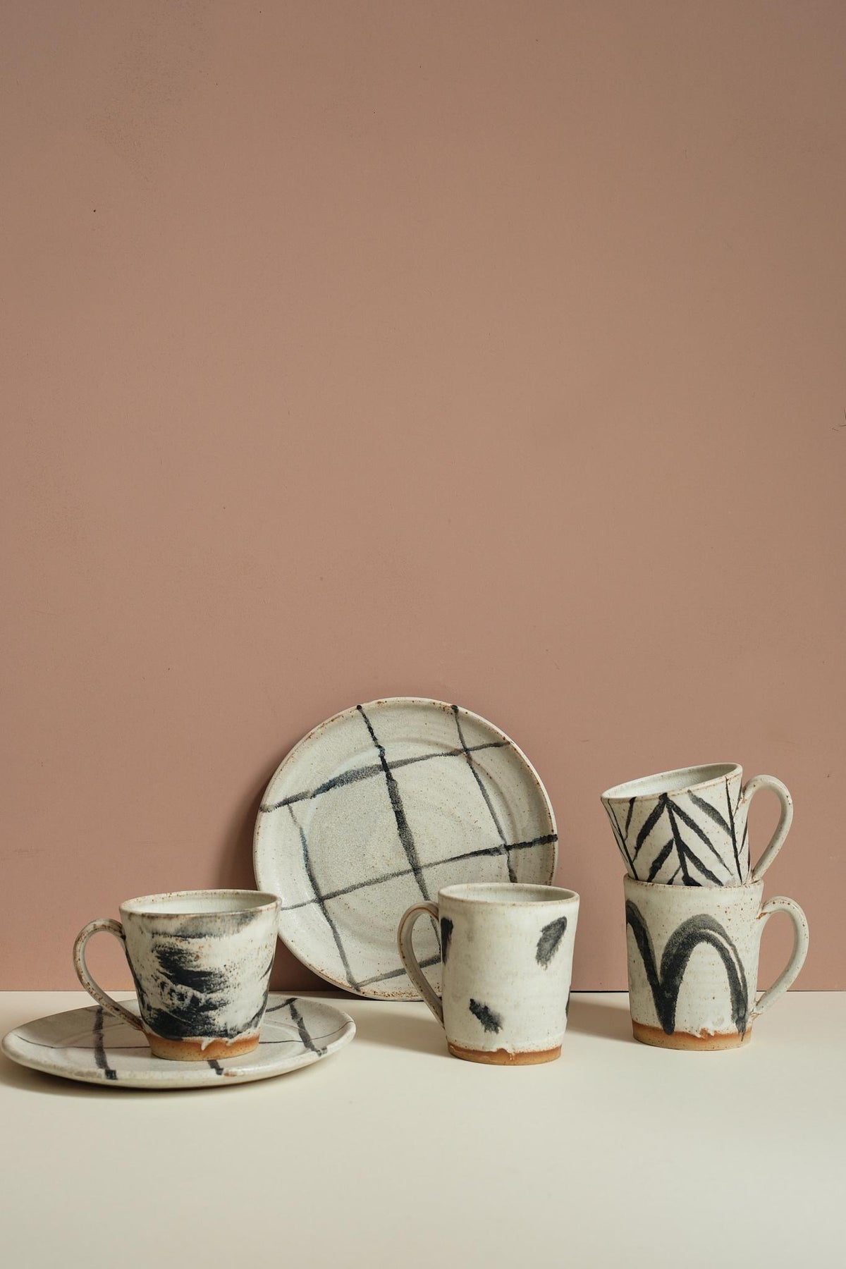 Hand Painted Mugs by Pip Hartle