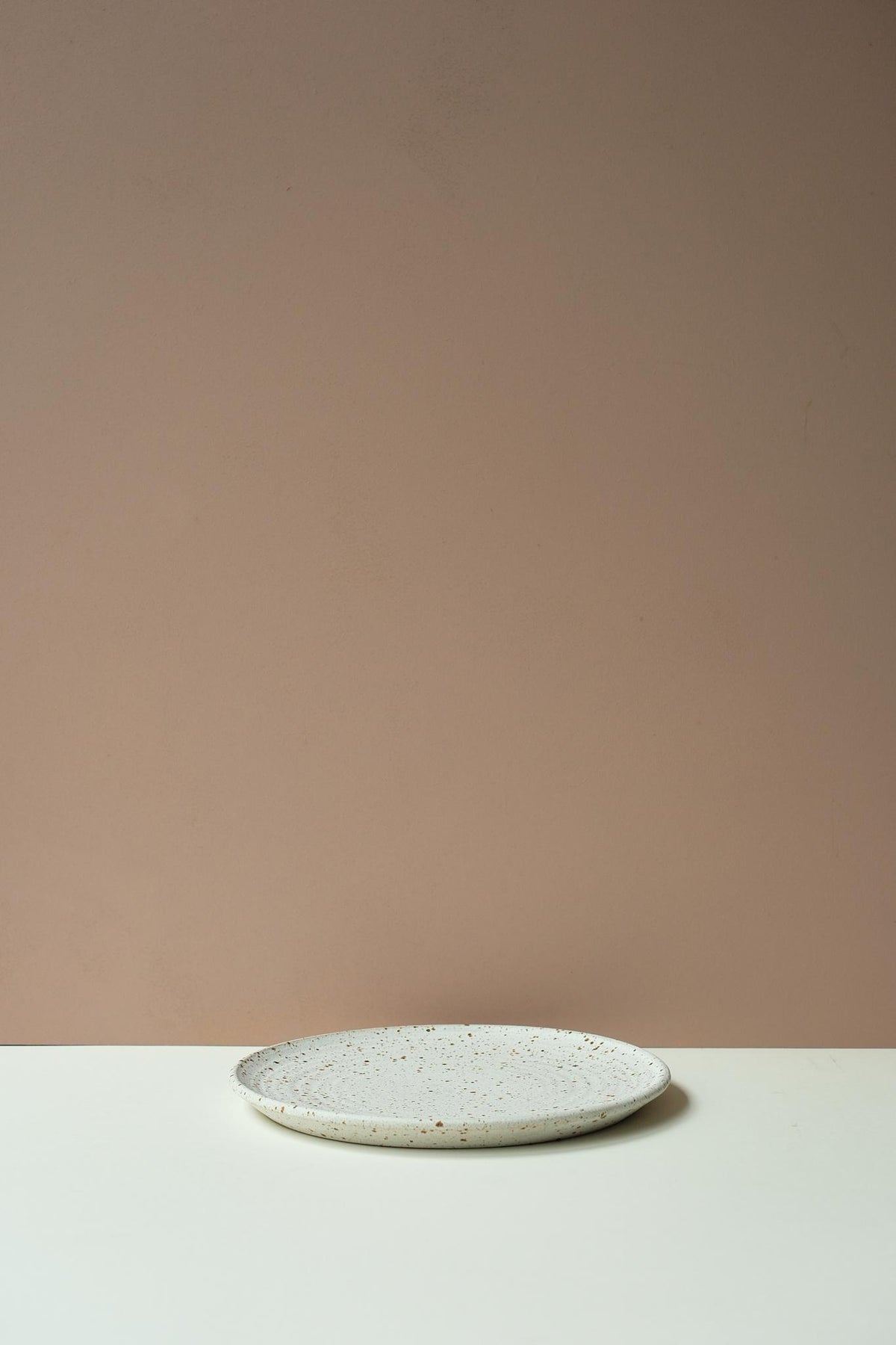 Matt White Flecked Tableware by Jo Marland