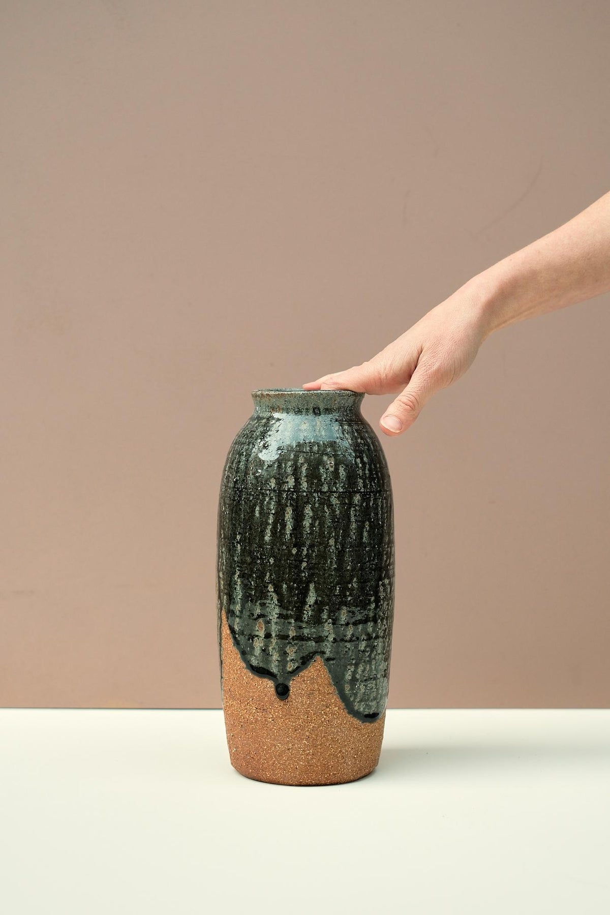 Marine Ash Vase by Nicholas Dover